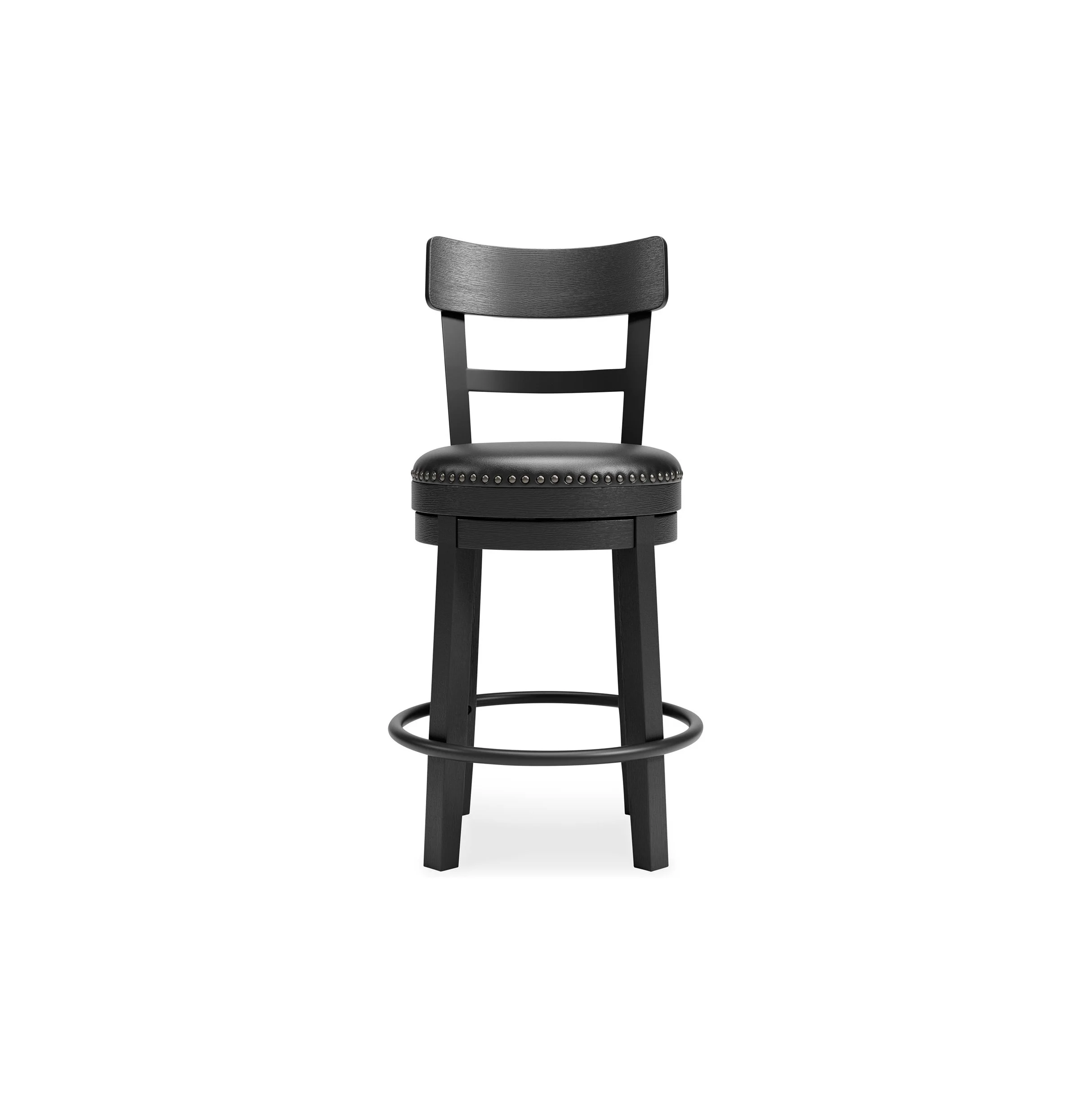 Ashley Valebeck UPH Swivel Barstool (black)