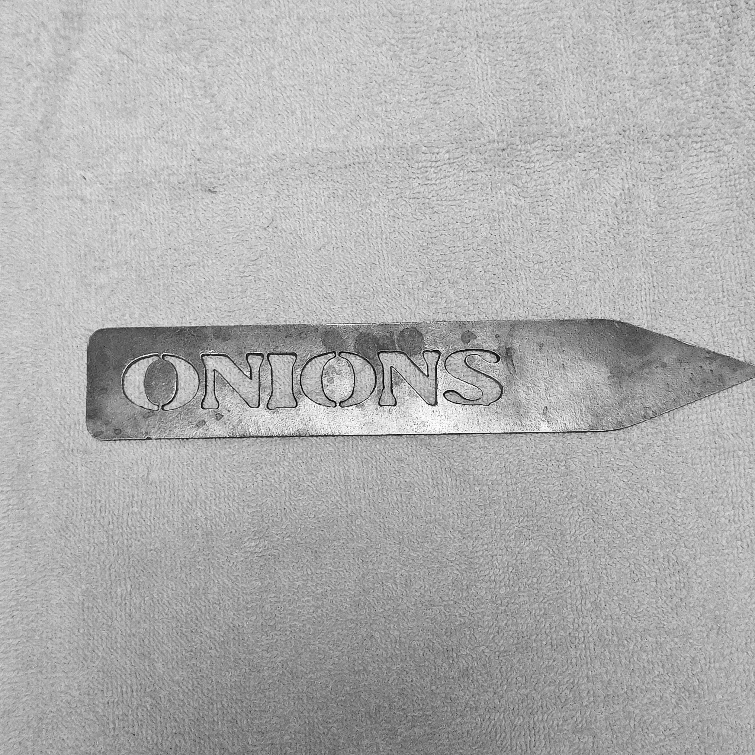 Metal Garden Plant Marker Stake – Sold Individually – 14 Gauge Steel – 9”