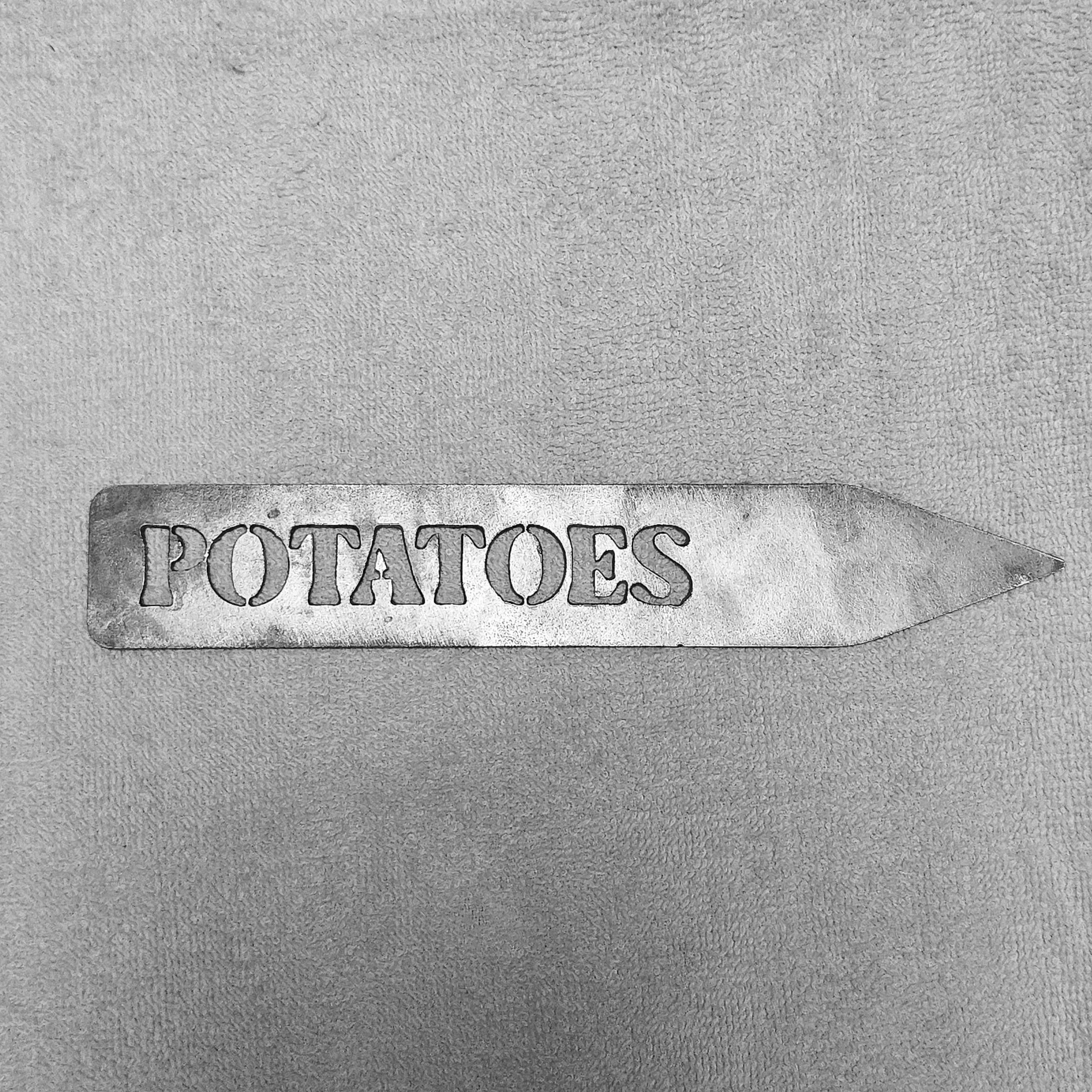 Metal Garden Plant Marker Stake – Sold Individually – 14 Gauge Steel – 9”