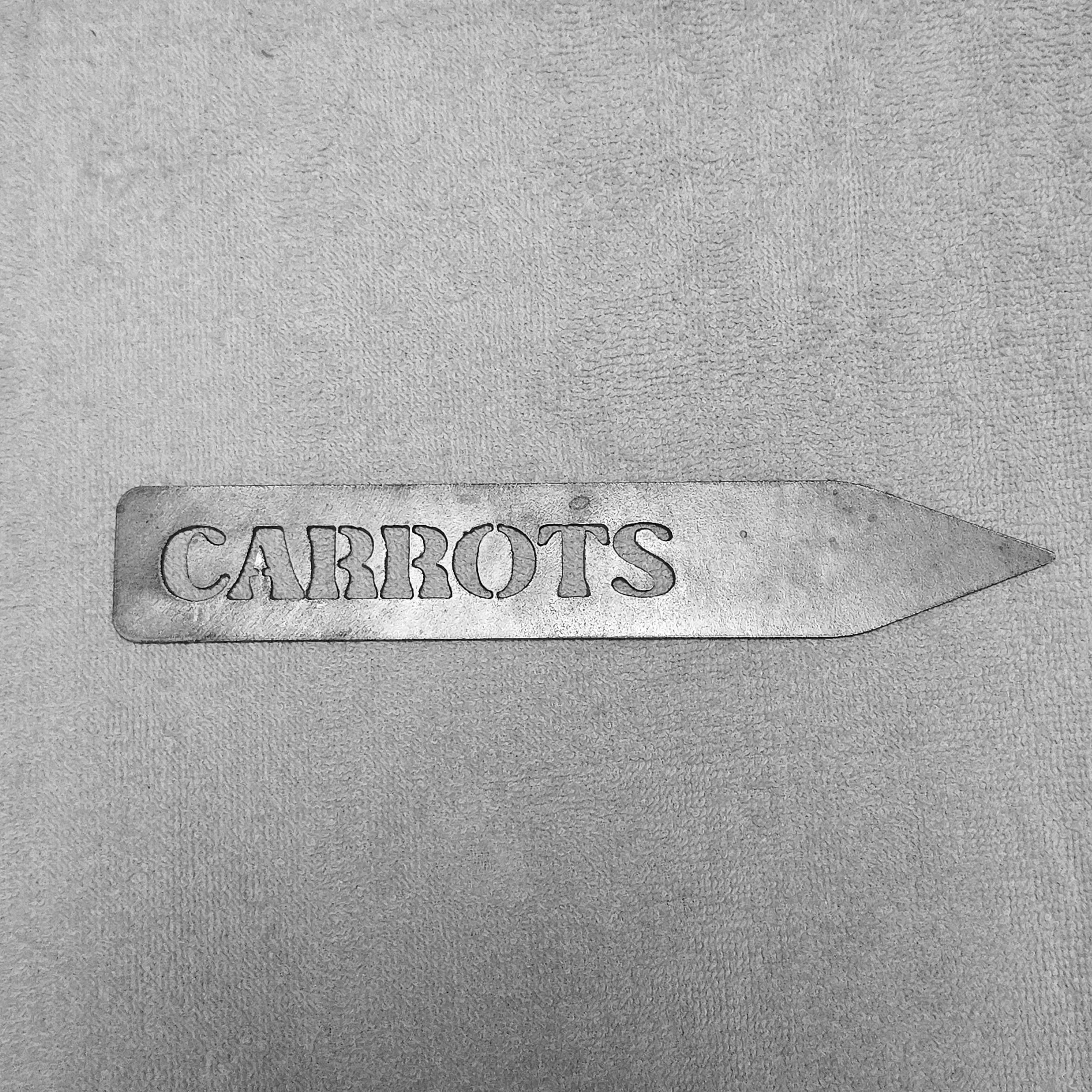 Metal Garden Plant Marker Stake – Sold Individually – 14 Gauge Steel – 9”