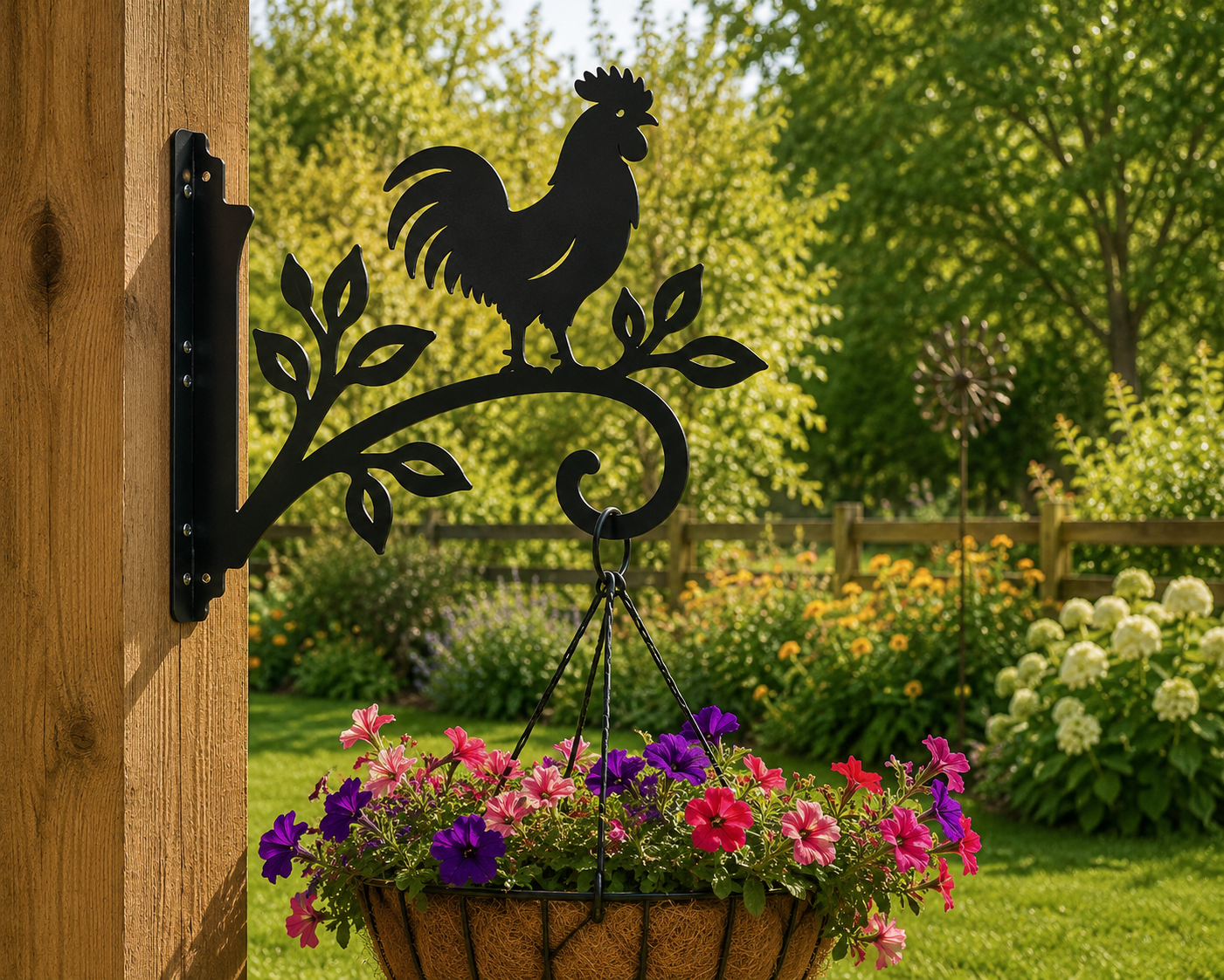 Rooster Plant Hanger