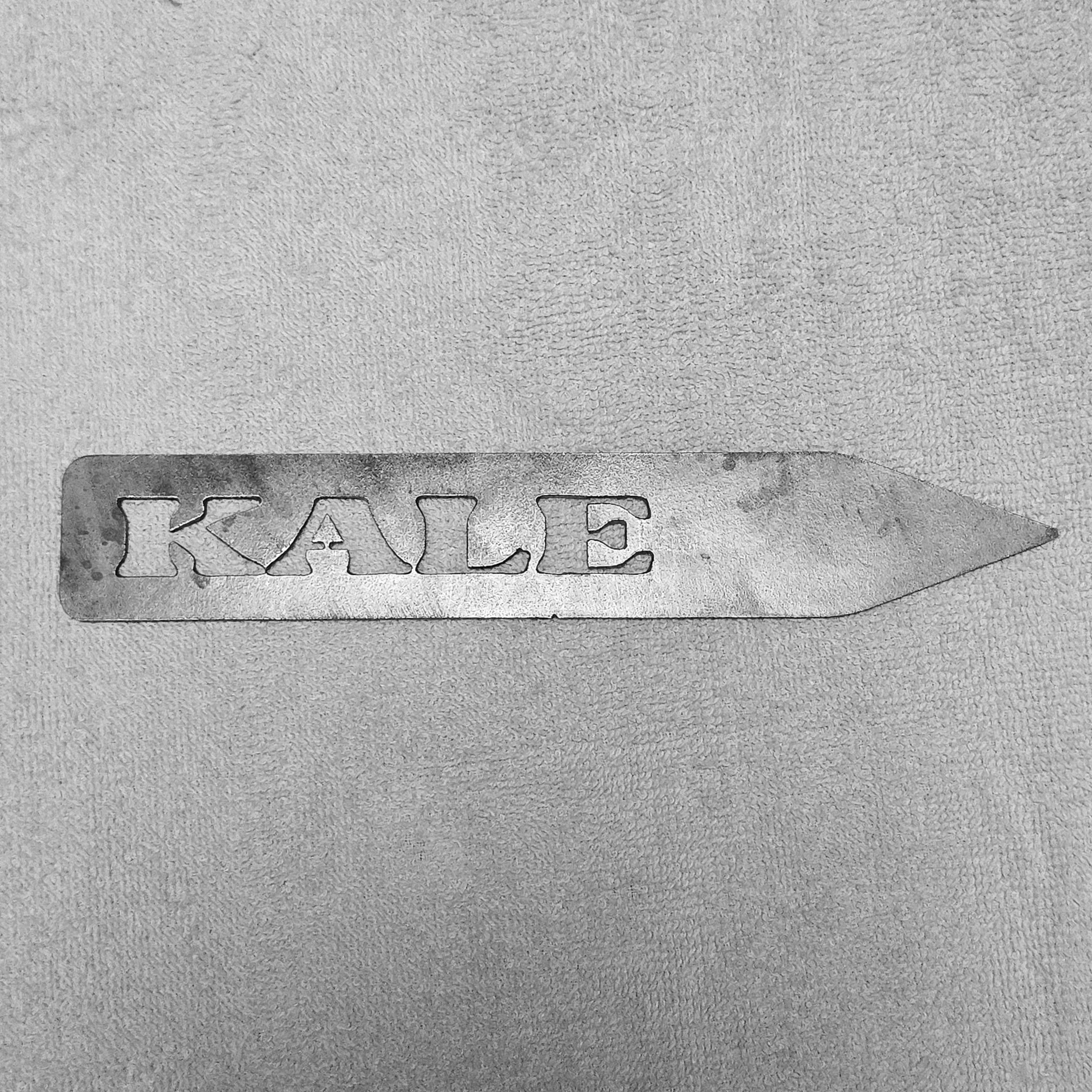 Metal Garden Plant Marker Stake – Sold Individually – 14 Gauge Steel – 9”