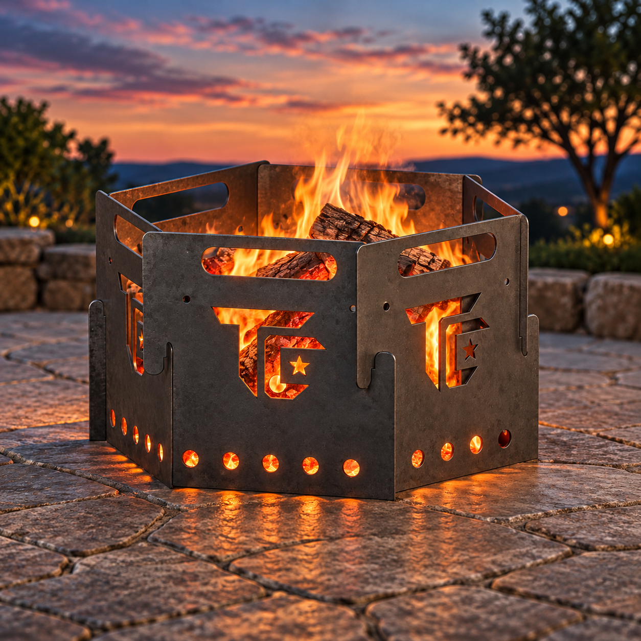 Texicad "TC" Flat Pack 20in Fire Pit
