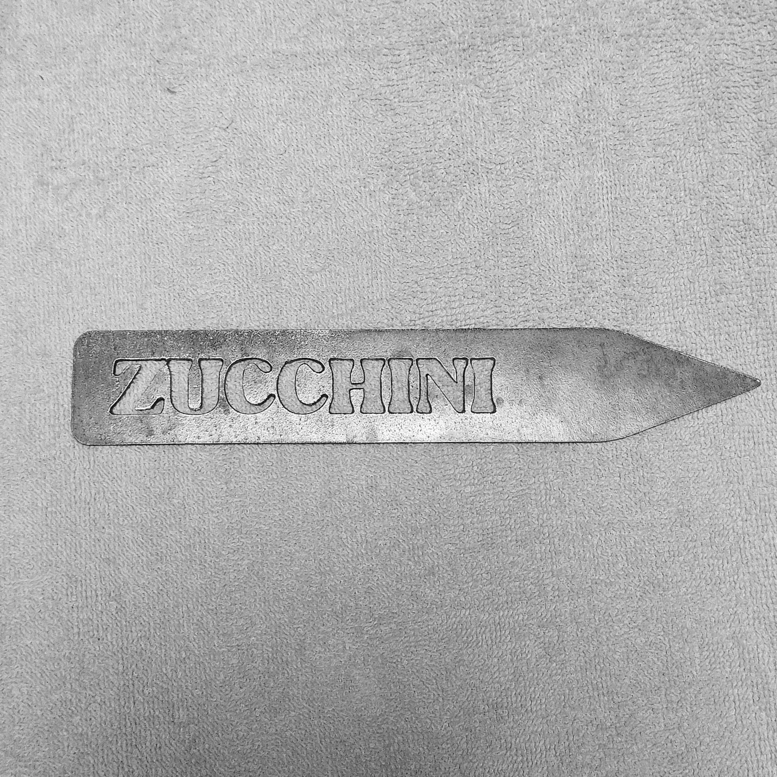 Metal Garden Plant Marker Stake – Sold Individually – 14 Gauge Steel – 9”