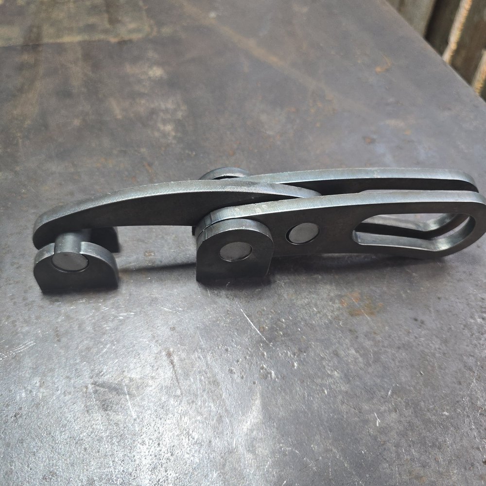 Steel BBQ latch kit