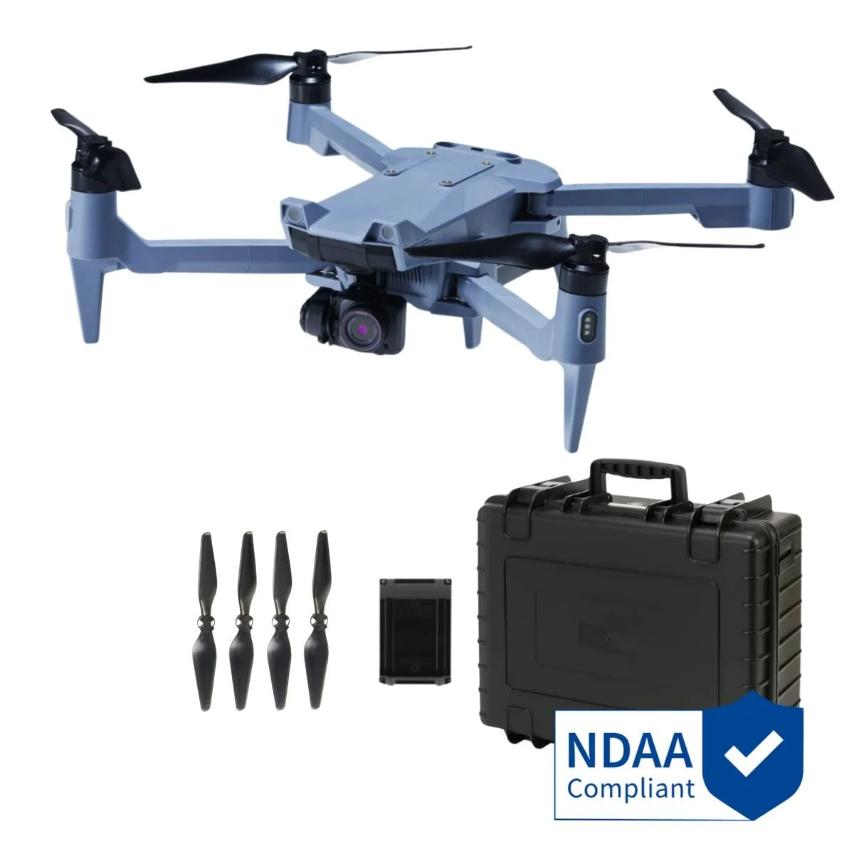 ACSL SOTEN Basic Bundle Plus manufacturer graphic. Aircraft, Standard Camera, battery, propellers and GPC hard case. No controller included.