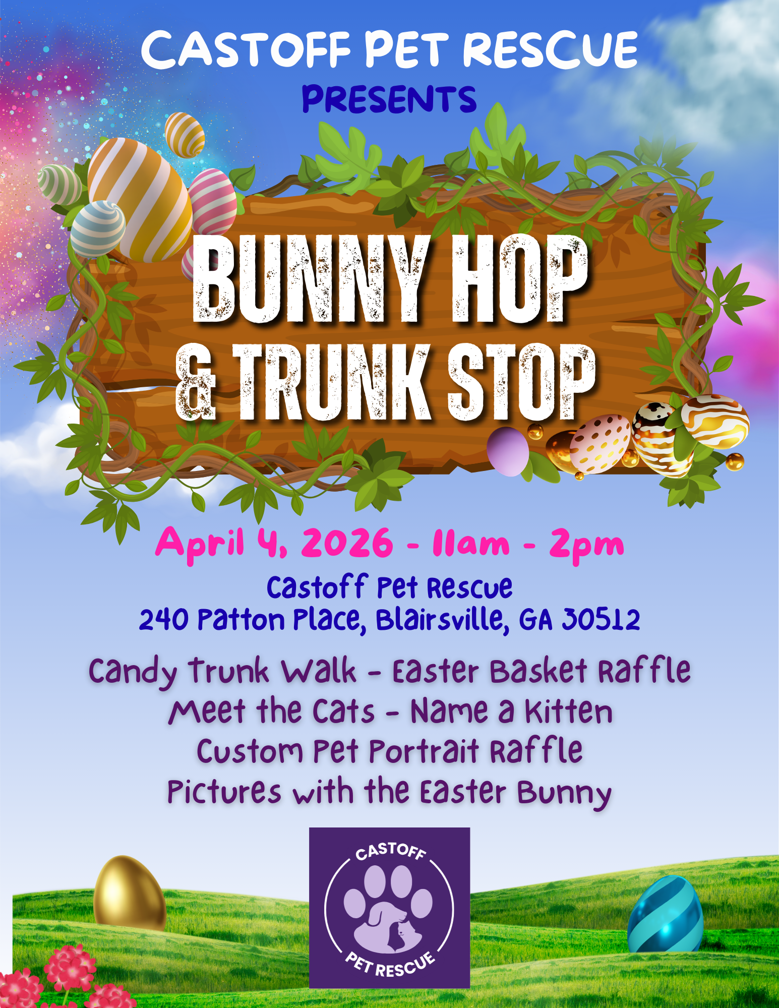 🐰🌸 Easter Eggstravaganza: The Bunny Hop & Trunk Stop 🌸🐰