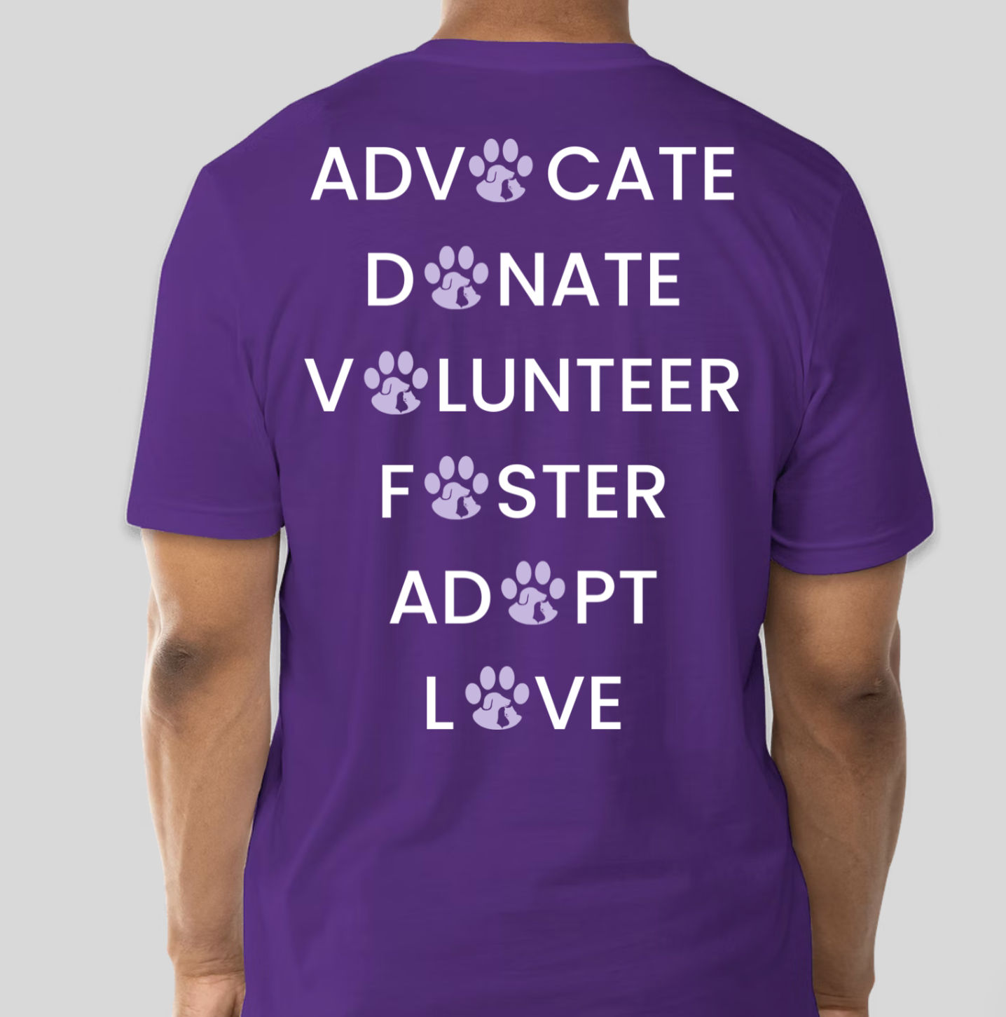 Castoff PetRescue  Advocate Tshirt Back.png