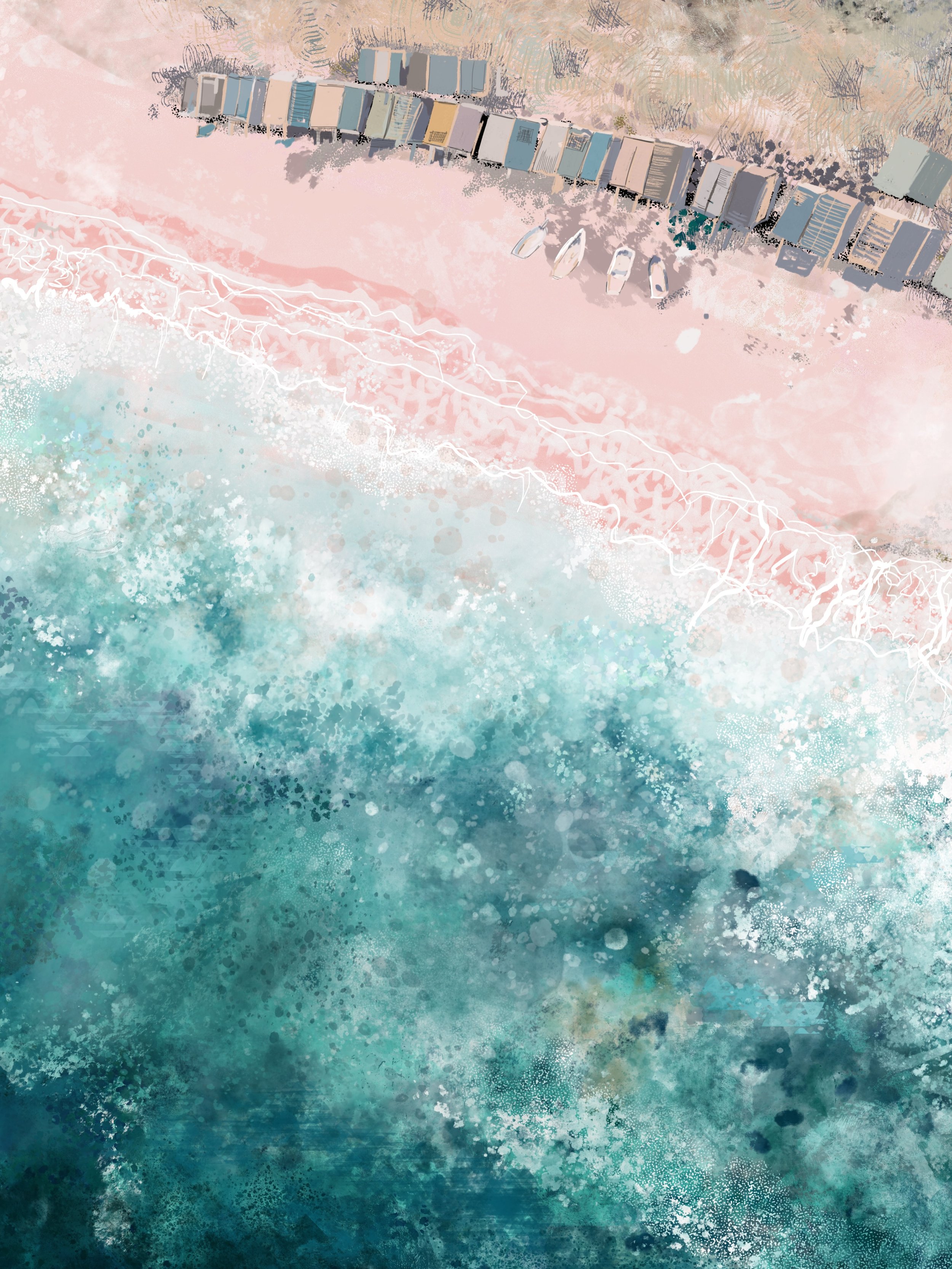 My first illustration! Swipe >>>
I thought I would share this with you all at last after hiding it because I didn&rsquo;t think it was good enough (I&rsquo;m hard to please) It&rsquo;s obviously Hengistbury Head. This was the first illustrat