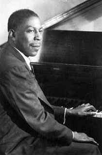 Maceo Merriweather playing piano