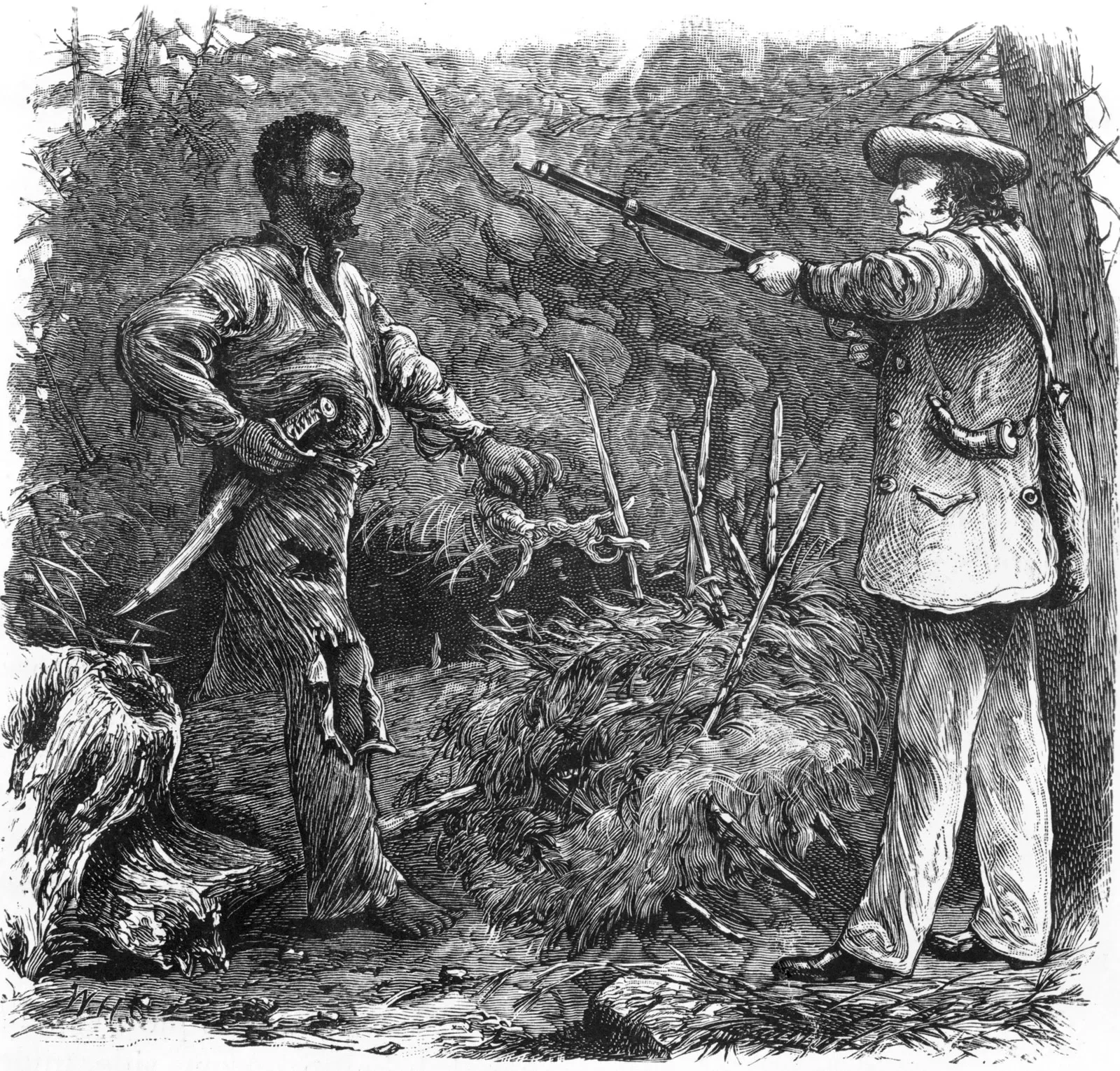 drawing of Nat Turner