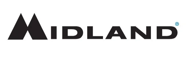 Midland logo with a stylized 'M' and the word 'MIDLAND' in bold black letters.