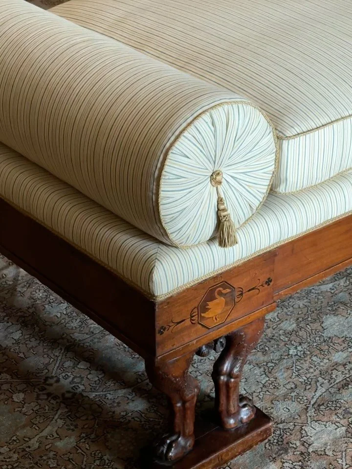 👀A sneak peek of Sees Design's Kips Bay Dallas installation- in the Entry. &quot;Made to Measure&quot; is an interpretation of Bill Blass's Sutton Place apartment, through our lens. A return to collected classicism! 

#seesdesign #kbdallas