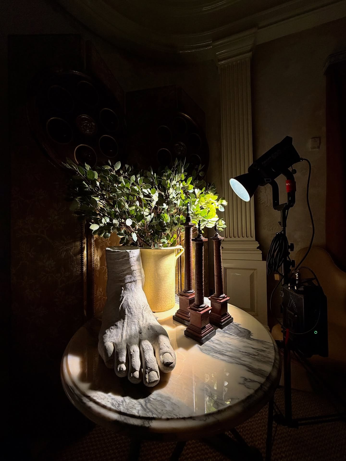 Shooting our Entry for @kbshowhouse with @stephen_karlisch_photo 
💥
💥
💥

Tabletop by @artistic_tile 
Fabrication by @il_granito