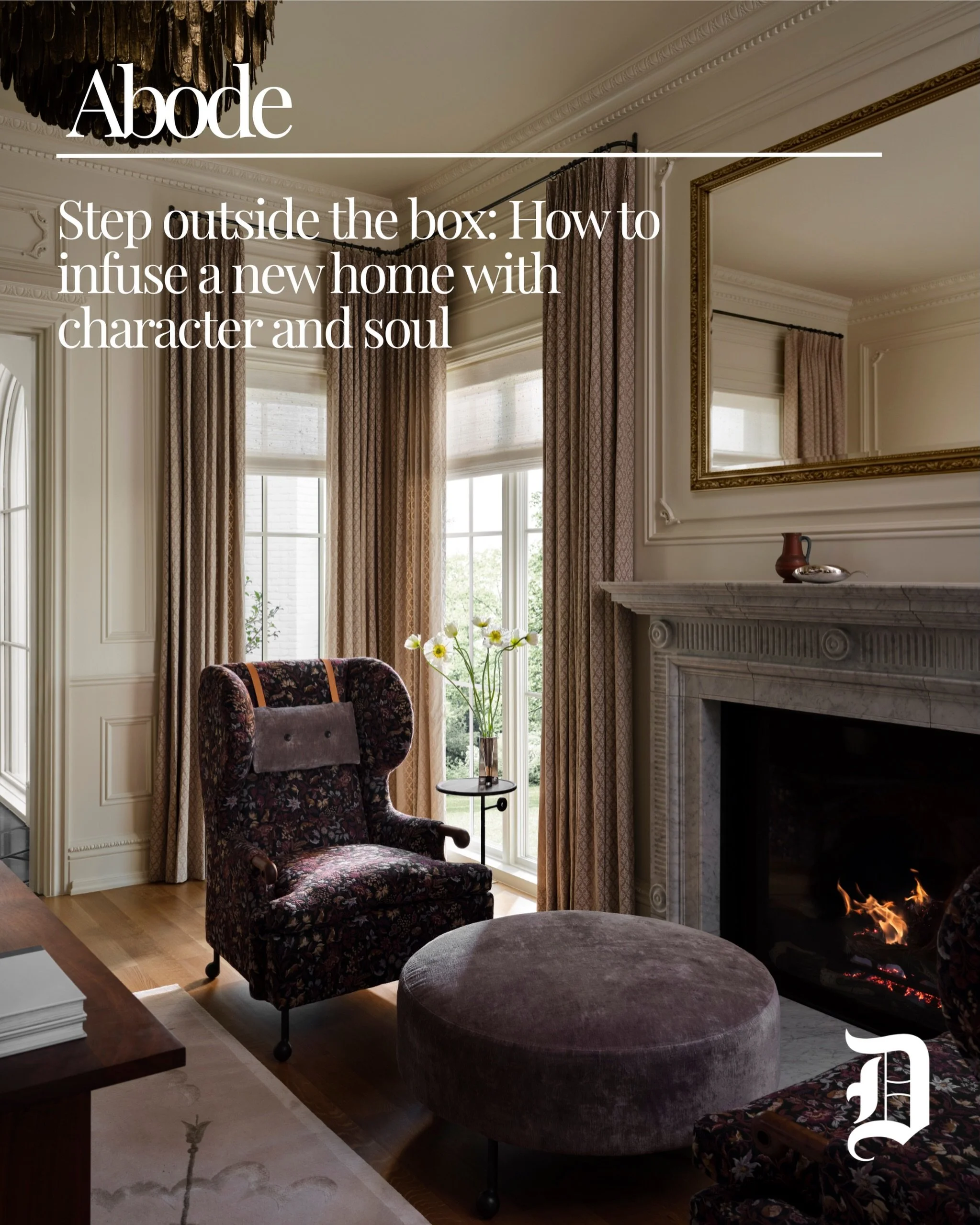 When asked by @dmn_abode how to &ldquo;step outside the box&rdquo; and infuse a new home with character and soul, we shared our formula for creating spaces that appear &nbsp;&ldquo;collected over time and travel.&rdquo;
In conversation with The Dalla