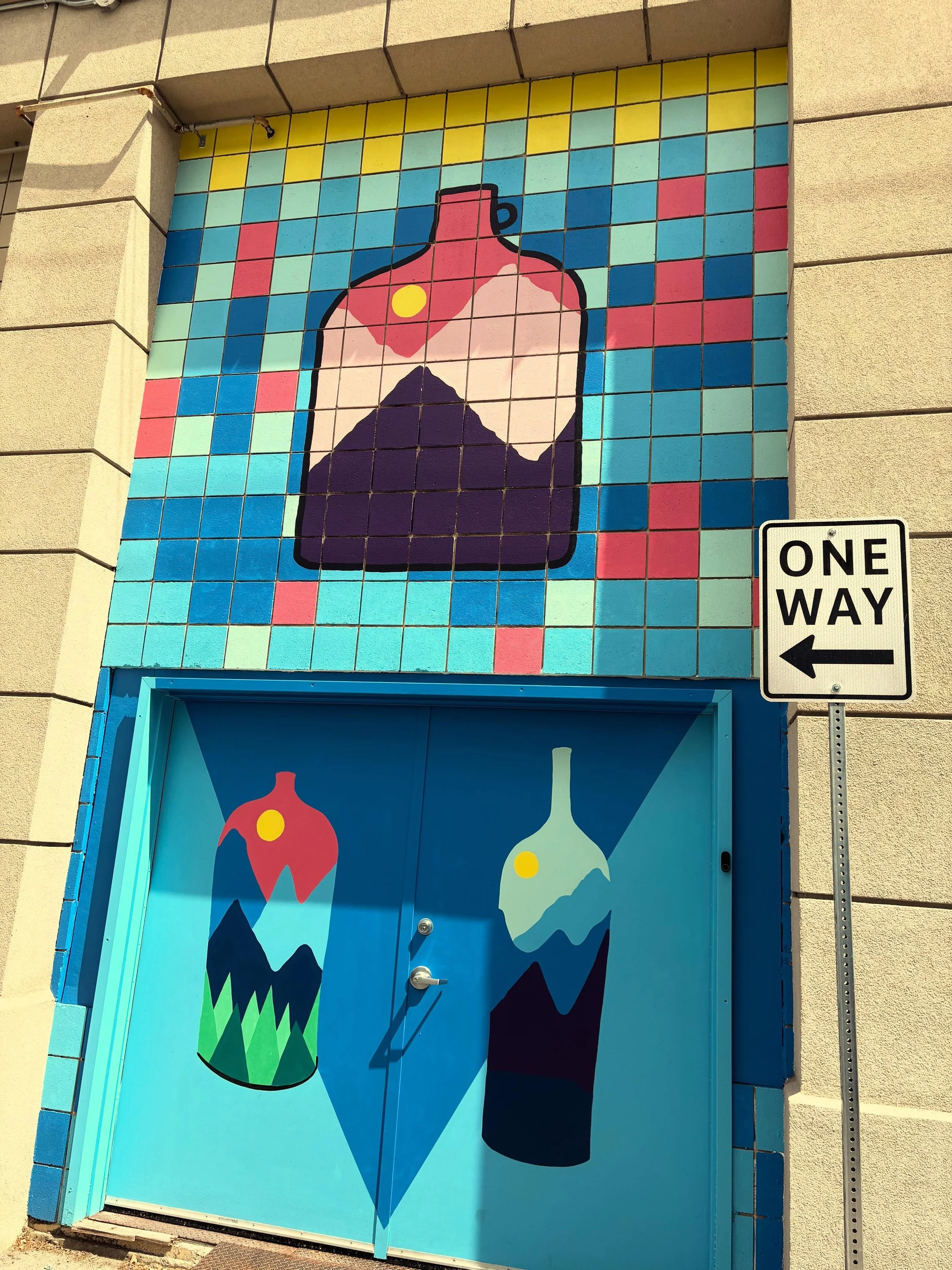 Peep our new back alley glow up! 😍

As proud members of our vibrant downtown Penticton community and with colourfully cute Slackalley right outside our back door we are thrilled with the new fun - and very fitting - mural painting!

Take advantage o