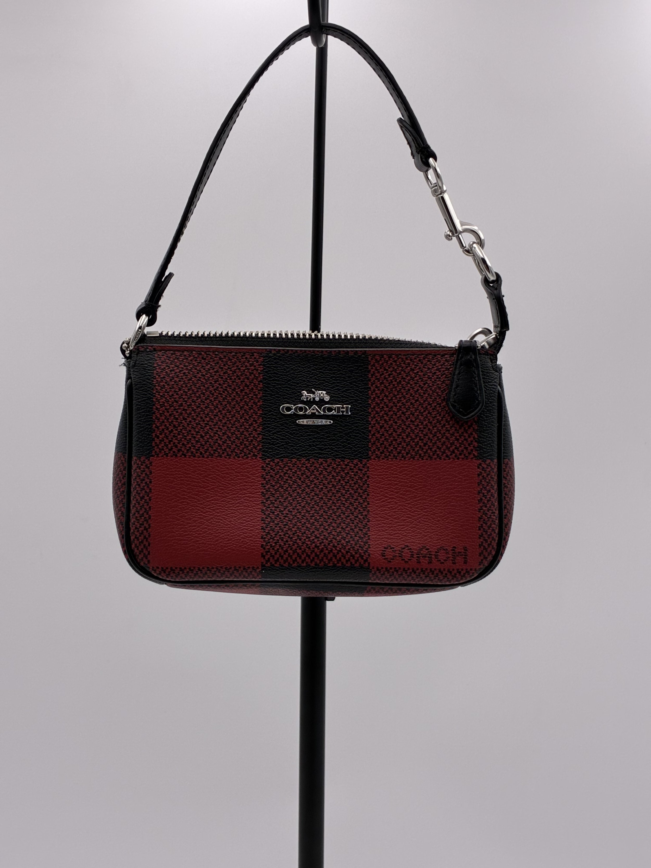 Coach Nolita 15 With Plaid Print