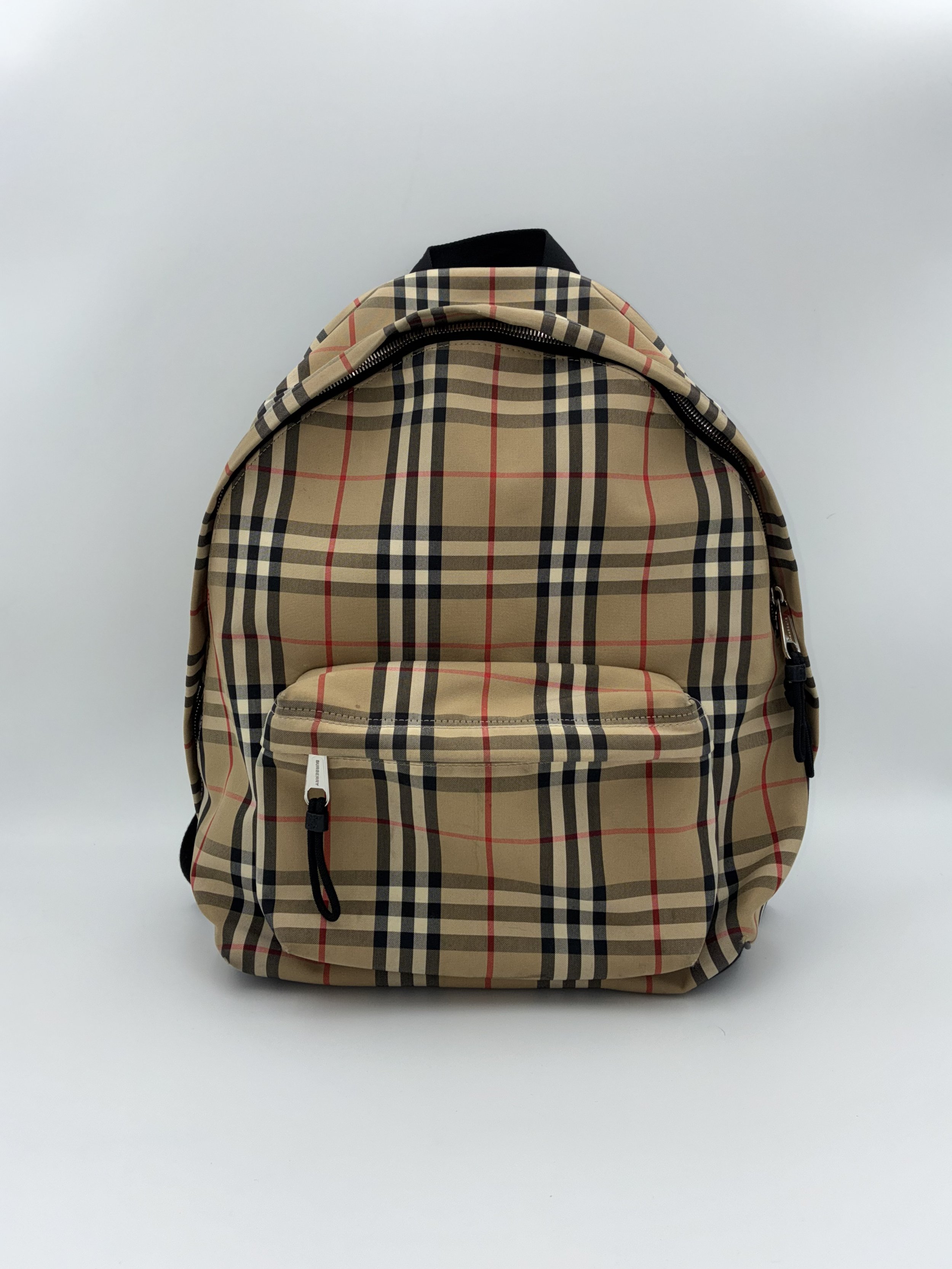 Burberry Vintage Check Nylon Backpack