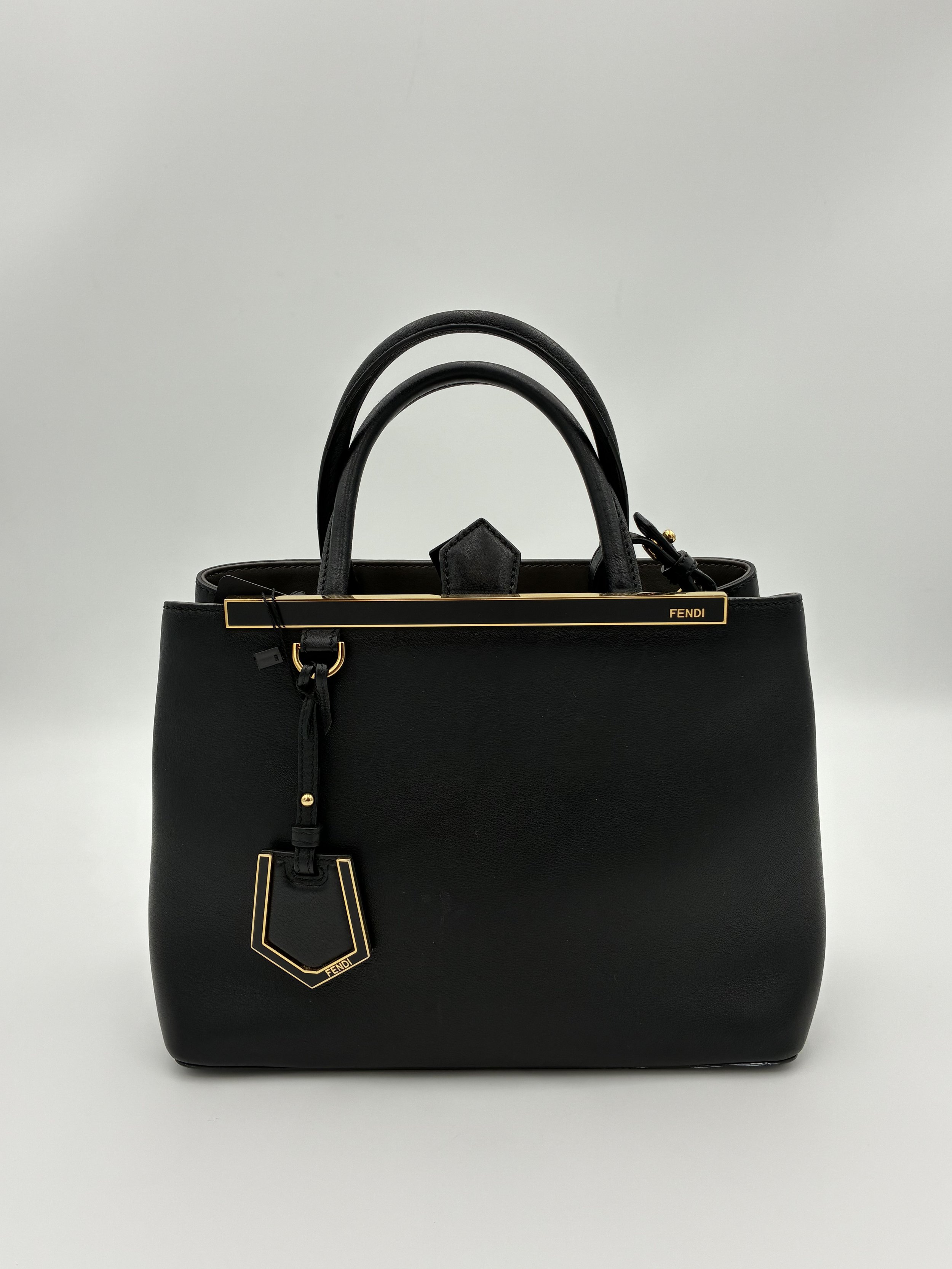 Fendi 2Jours Handbag Black