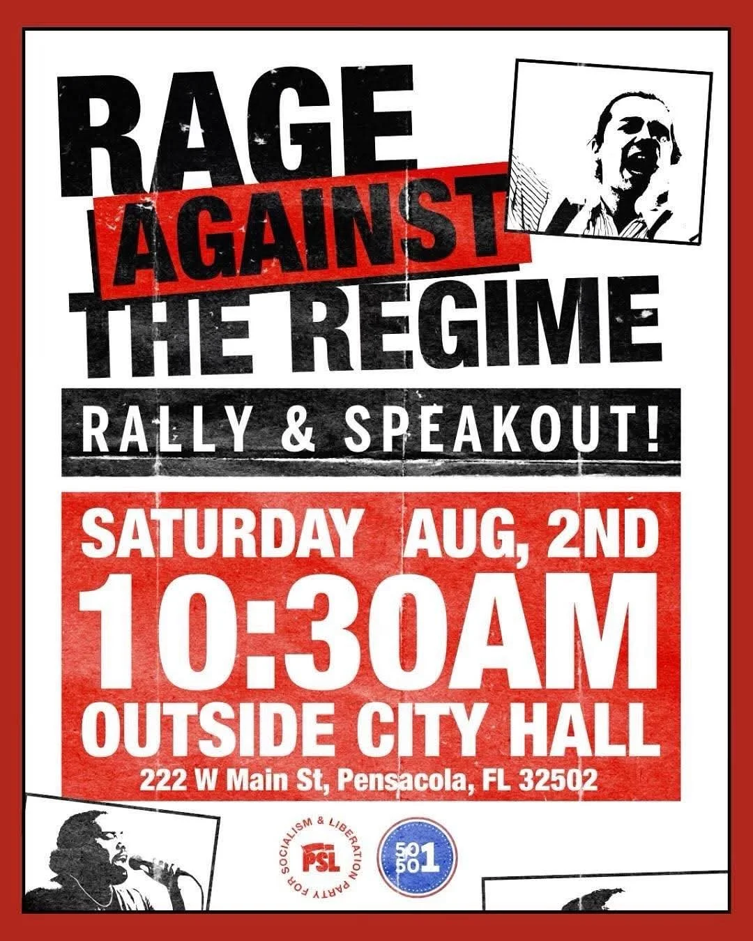 Aug 2 Rage Against The Regime Protest