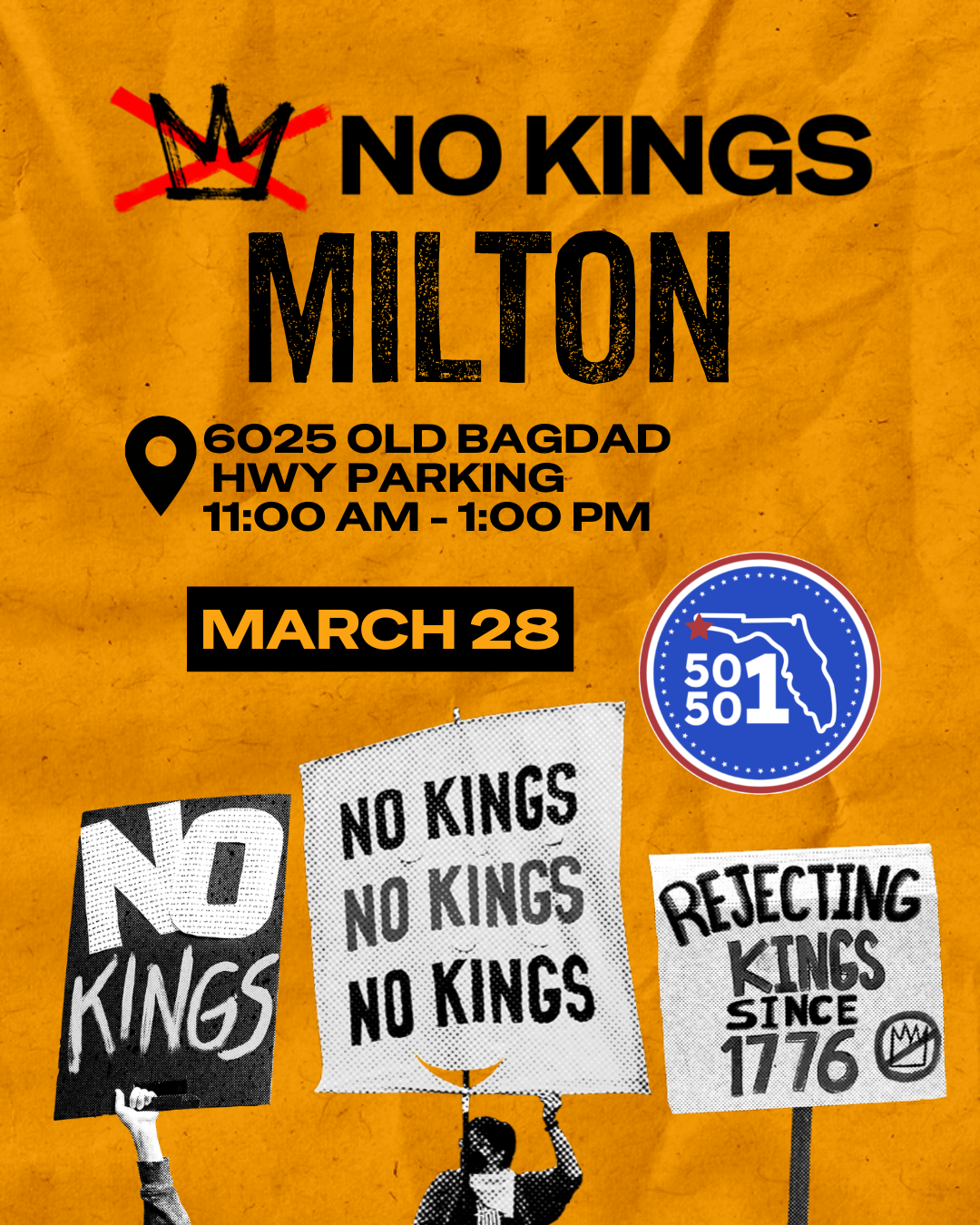 No Kings 3 Milton