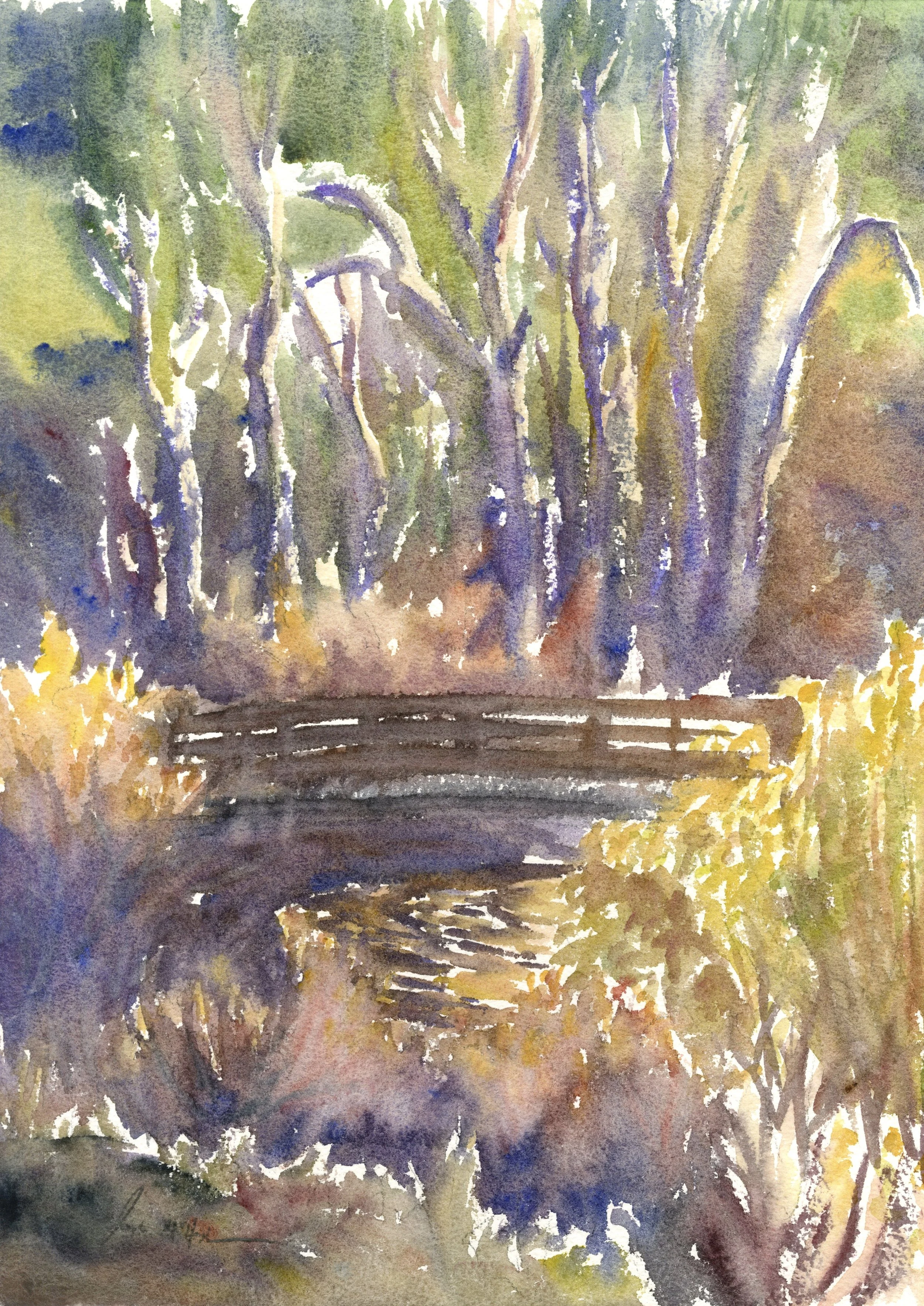 Autumn Cottonwoods
12"x16"