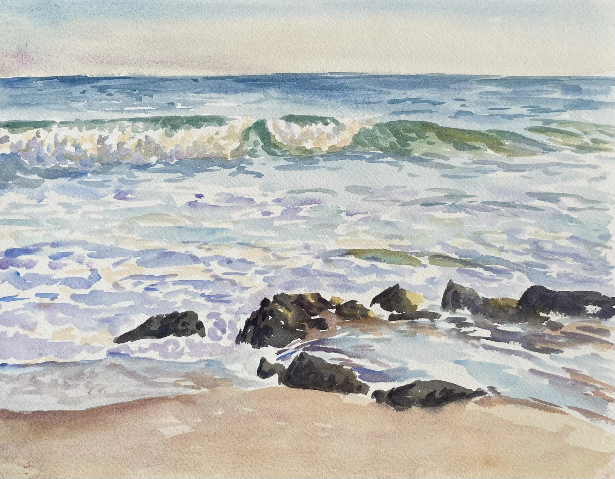 Waves study
11"x14"
