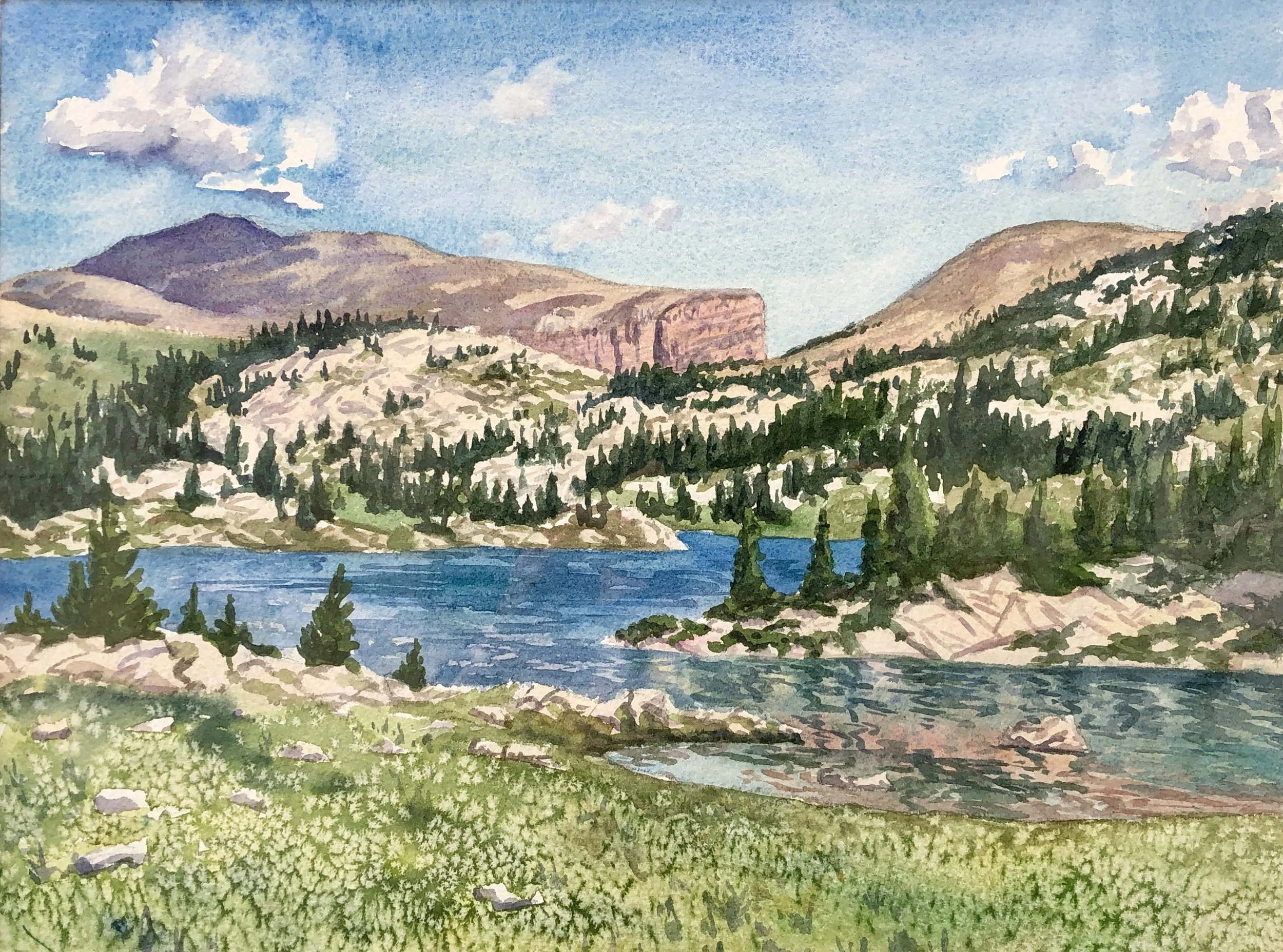 Lake Plateau
12"x16"
