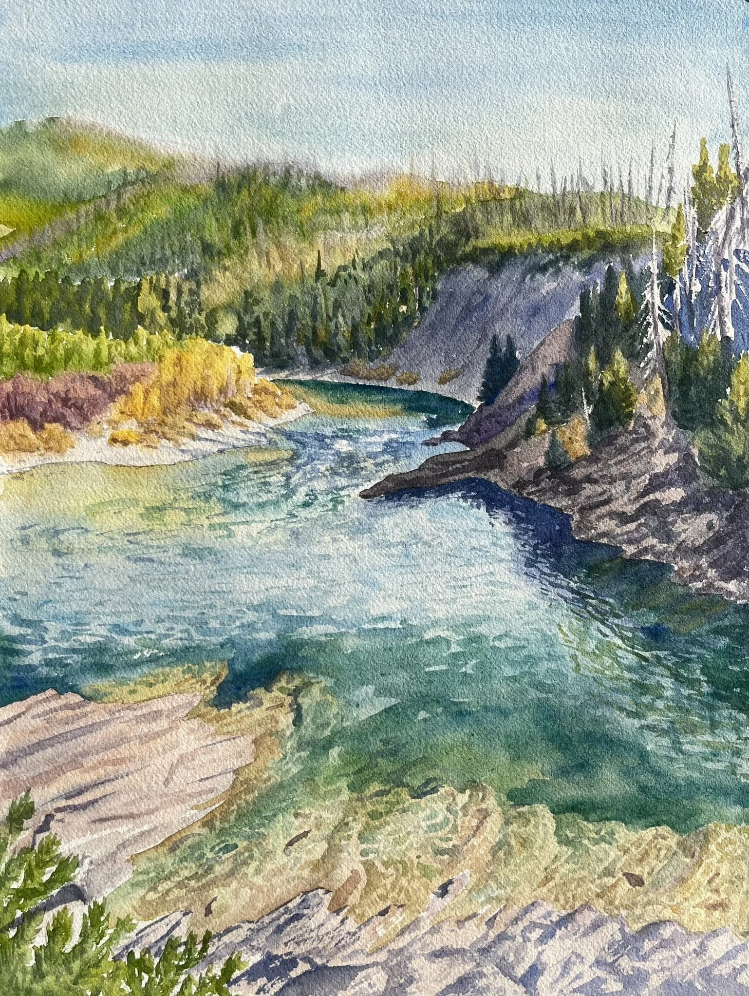 North Fork Flathead (2)
12"x16"