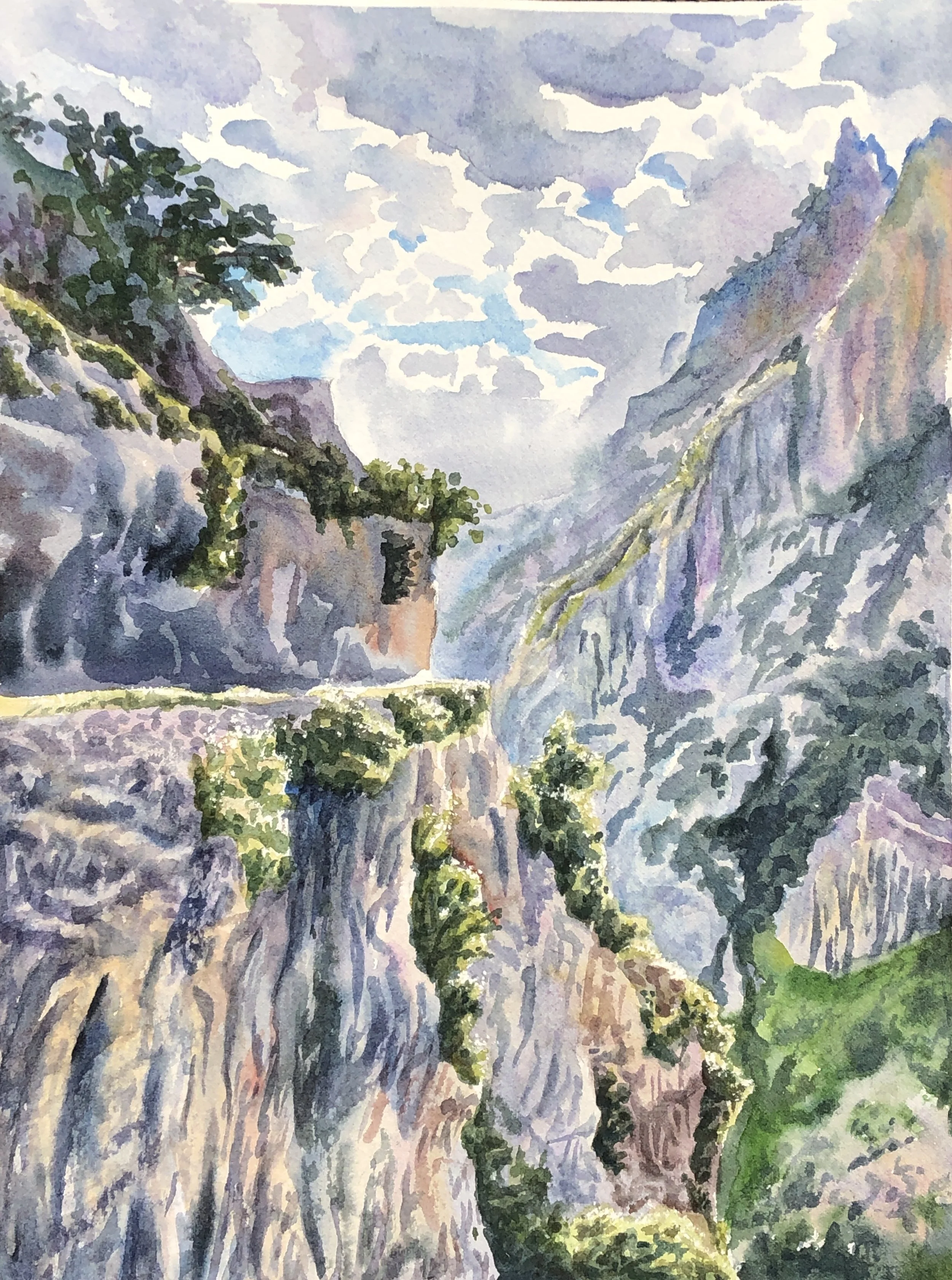 Ruta de Cares
9"x12"