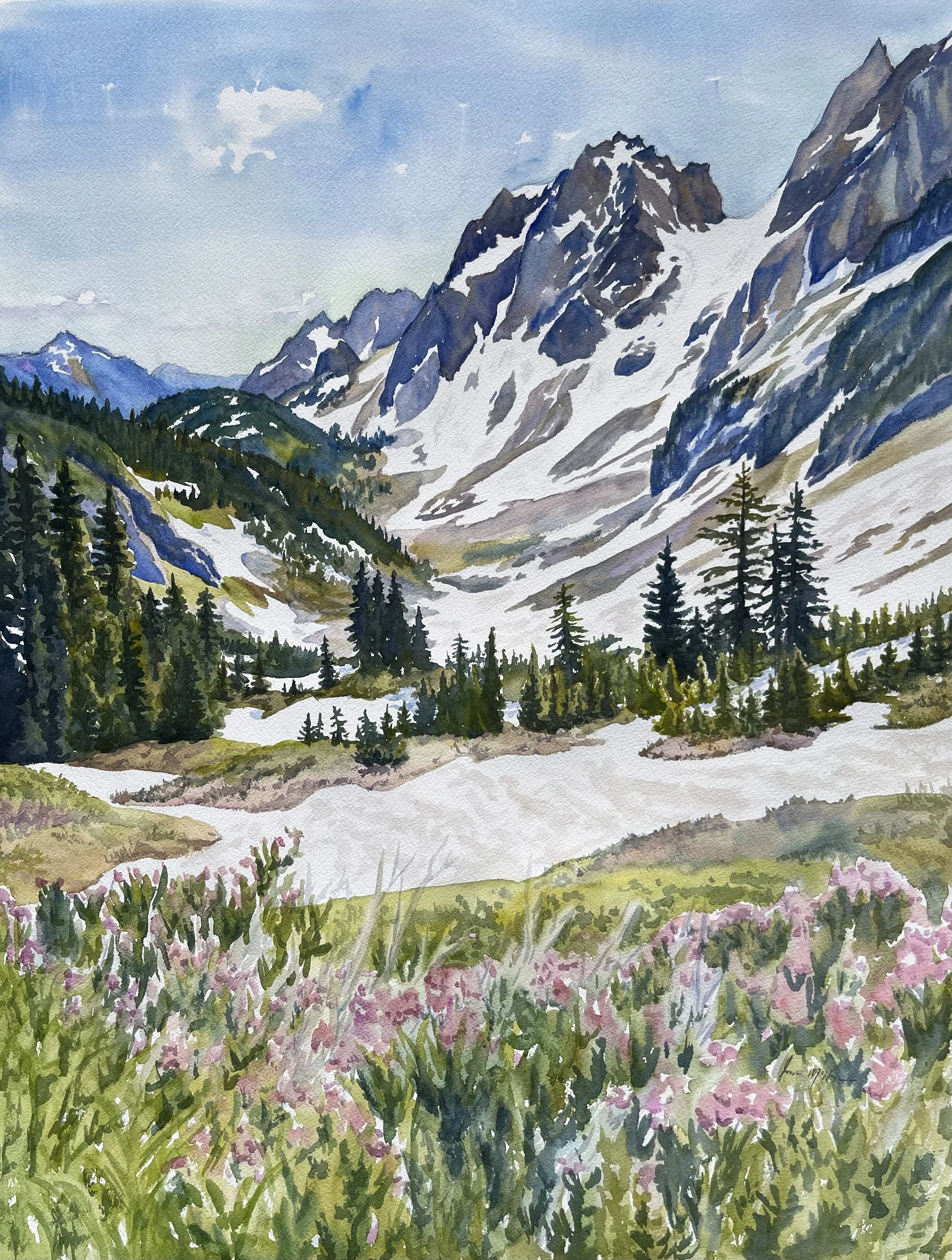 Cascade Pass
18"x24"