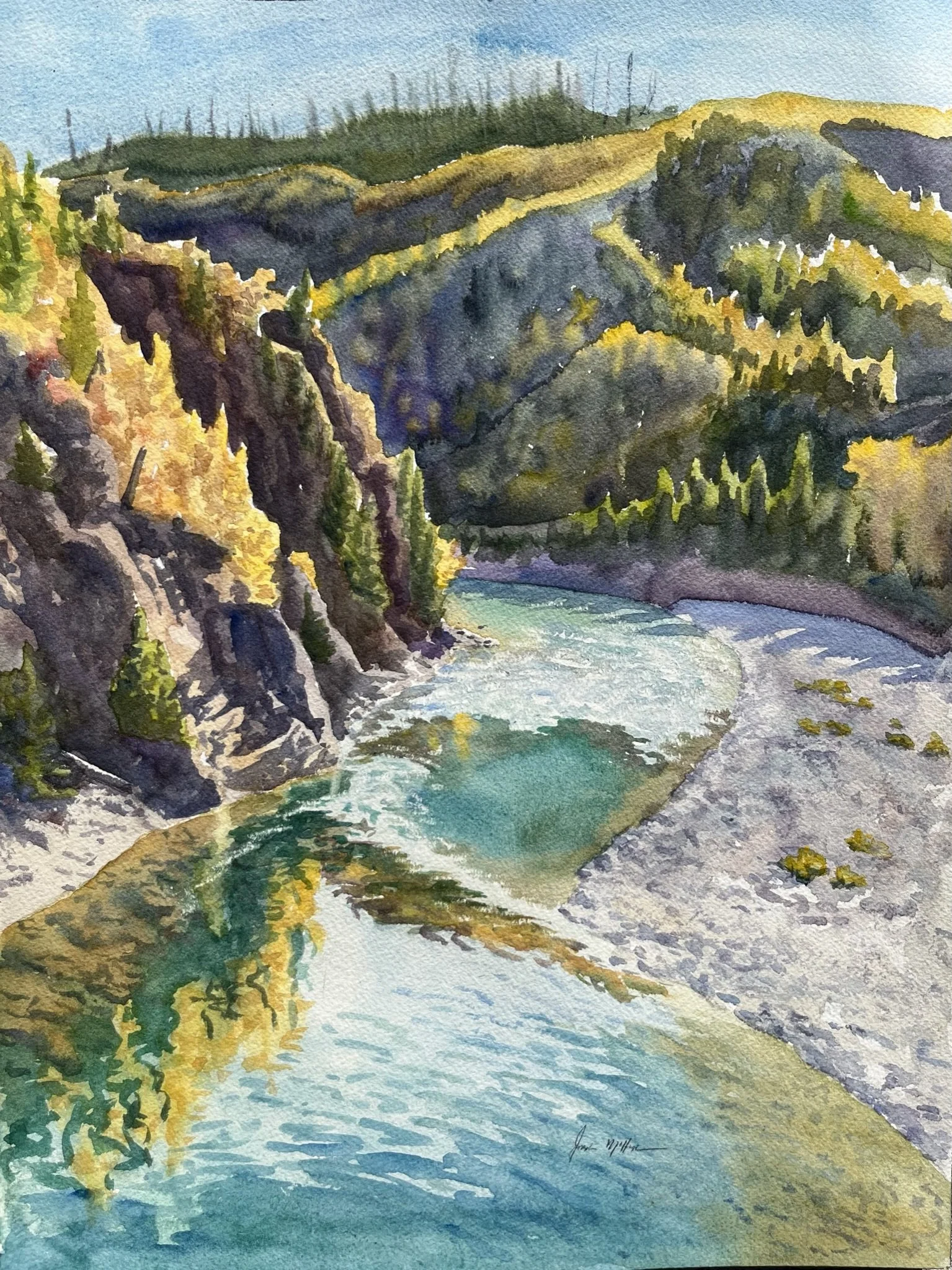 North Fork Flathead (1)
12"x16"