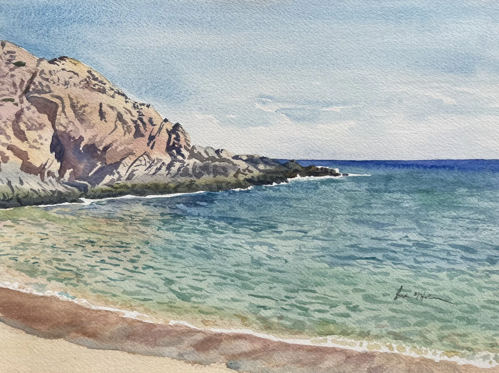 Baja Beach
9"x12"