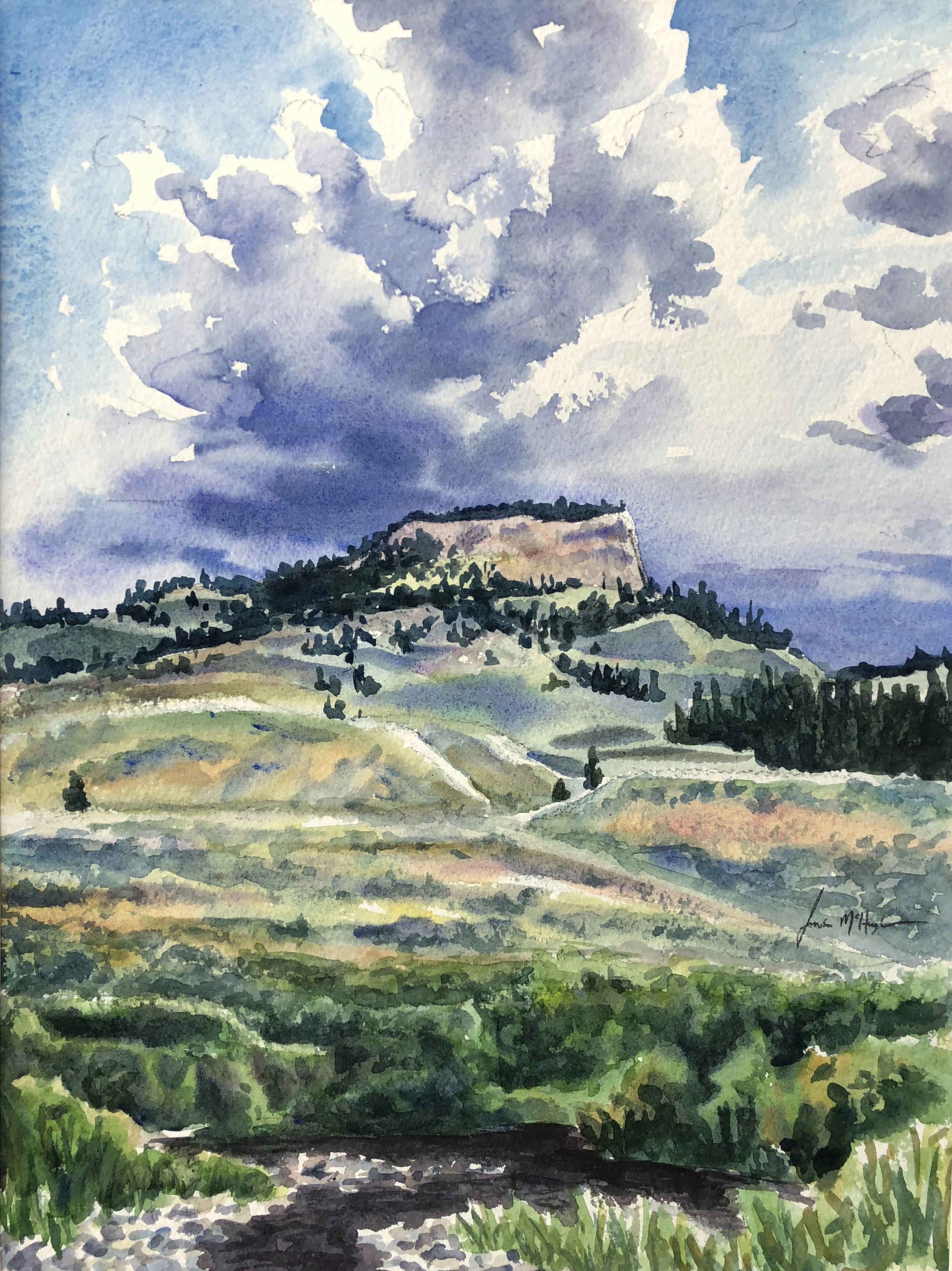 Black Butte 
12"x16"