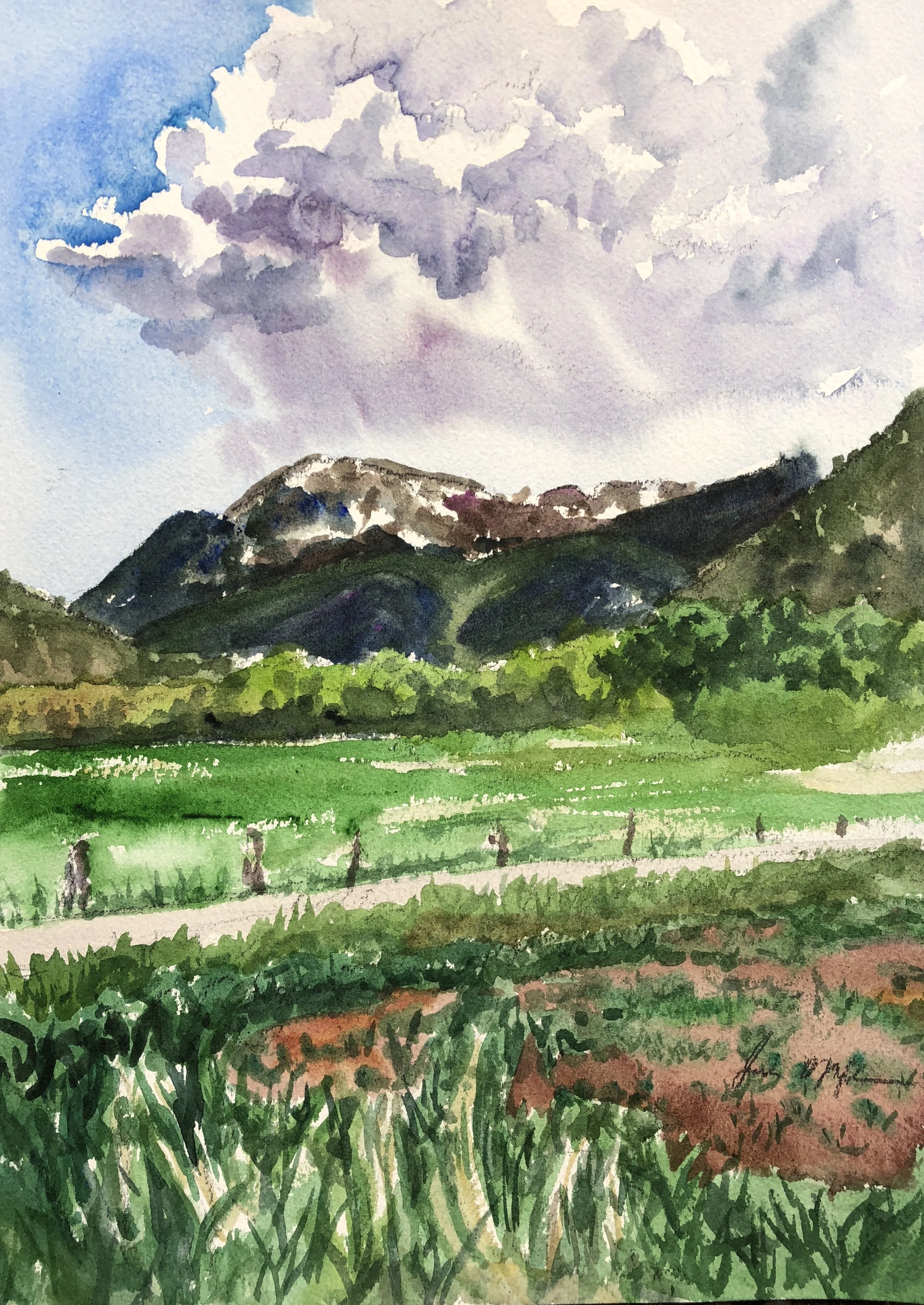 Paradise Valley 1
9"x12"
(Sold)