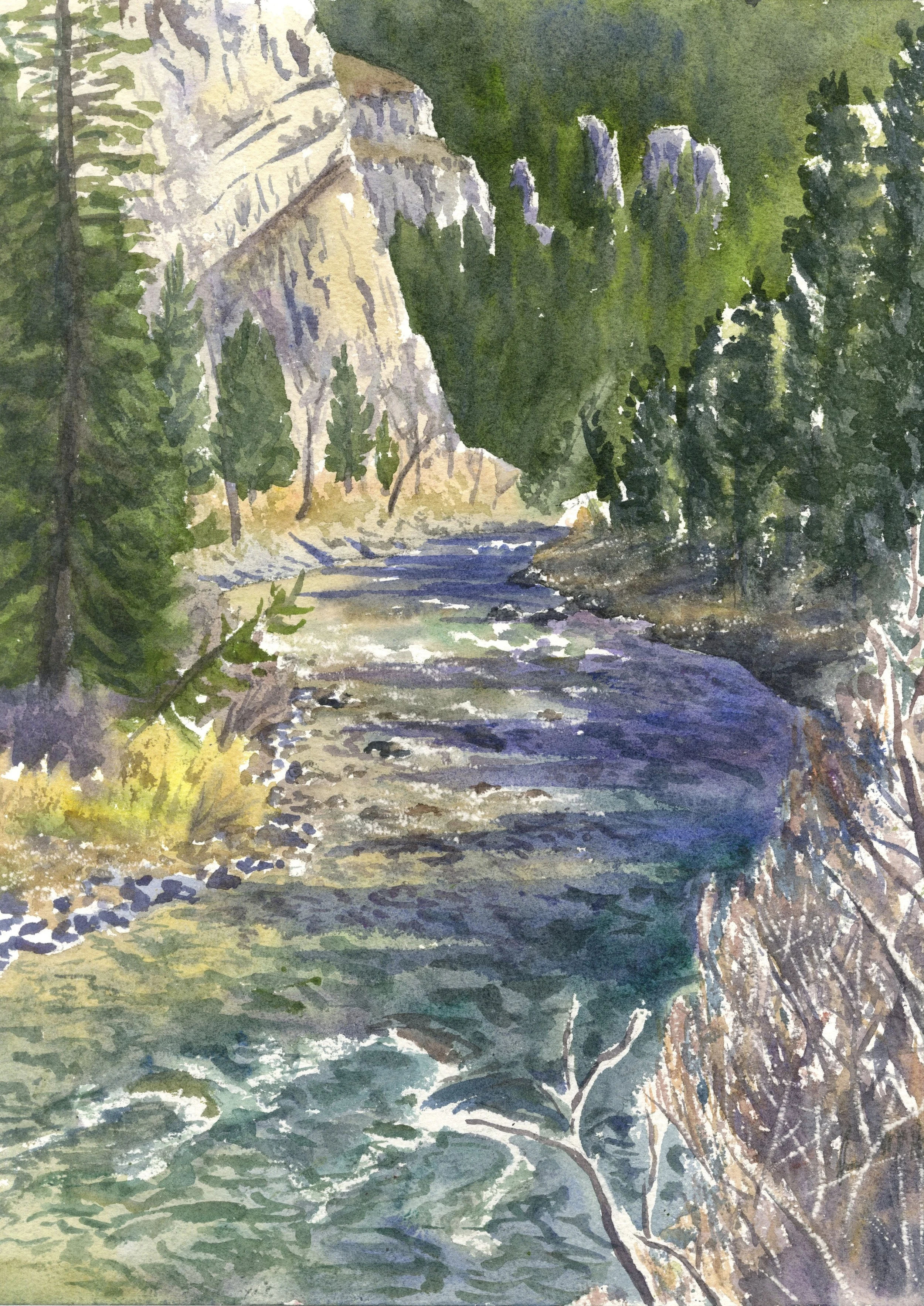 Gallatin River
12"x16"
(Sold)