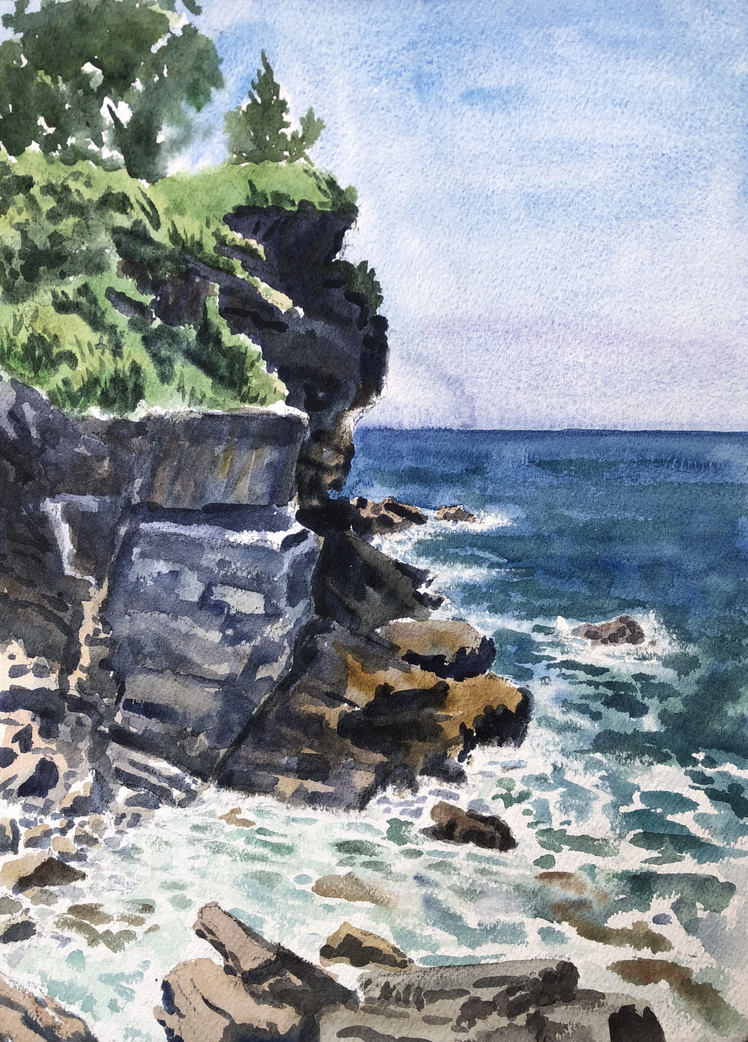 Costa Asturiana
9"x12"
(NFS)