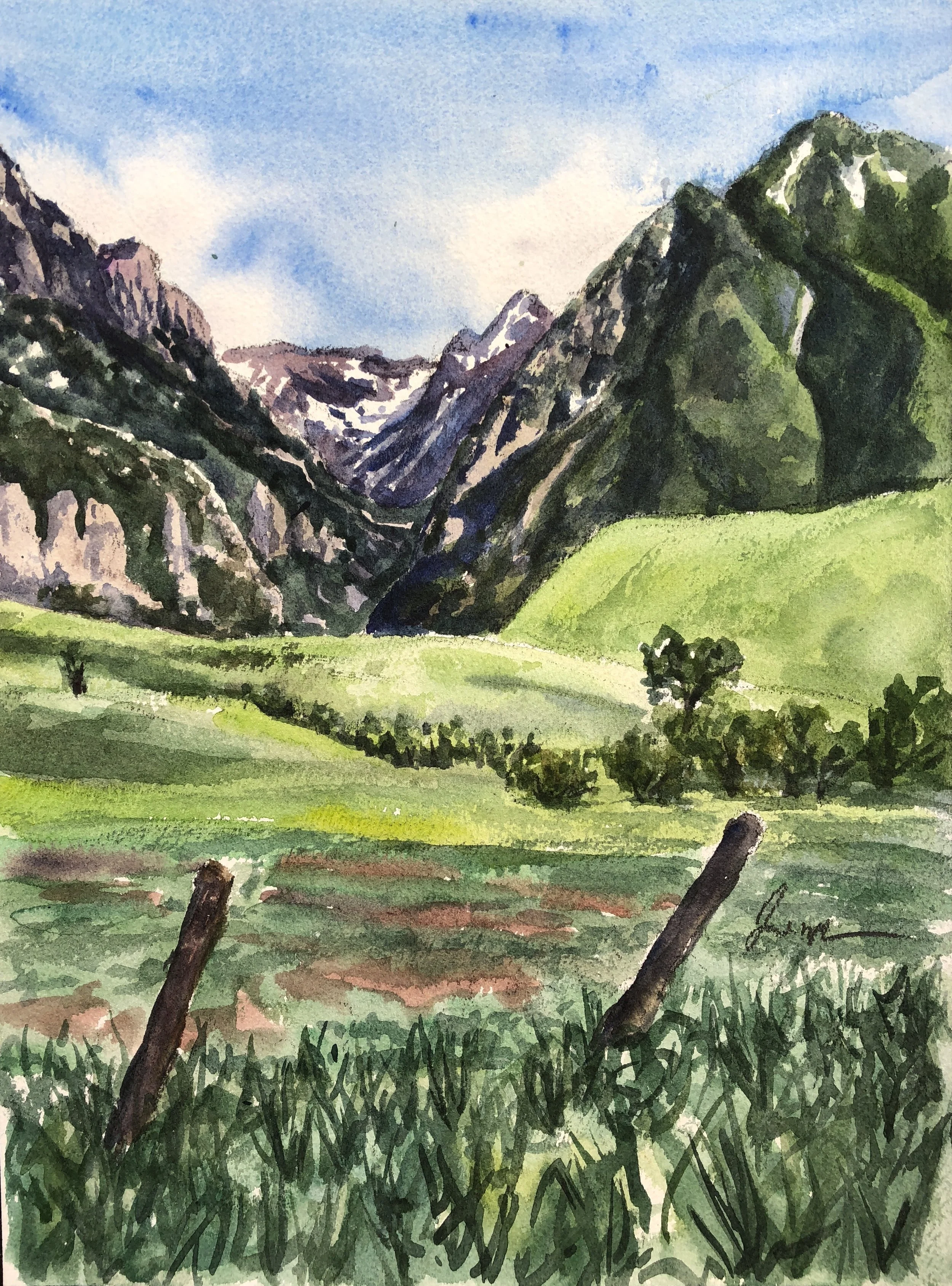 Paradise Valley 2
9"x12"
(Sold)