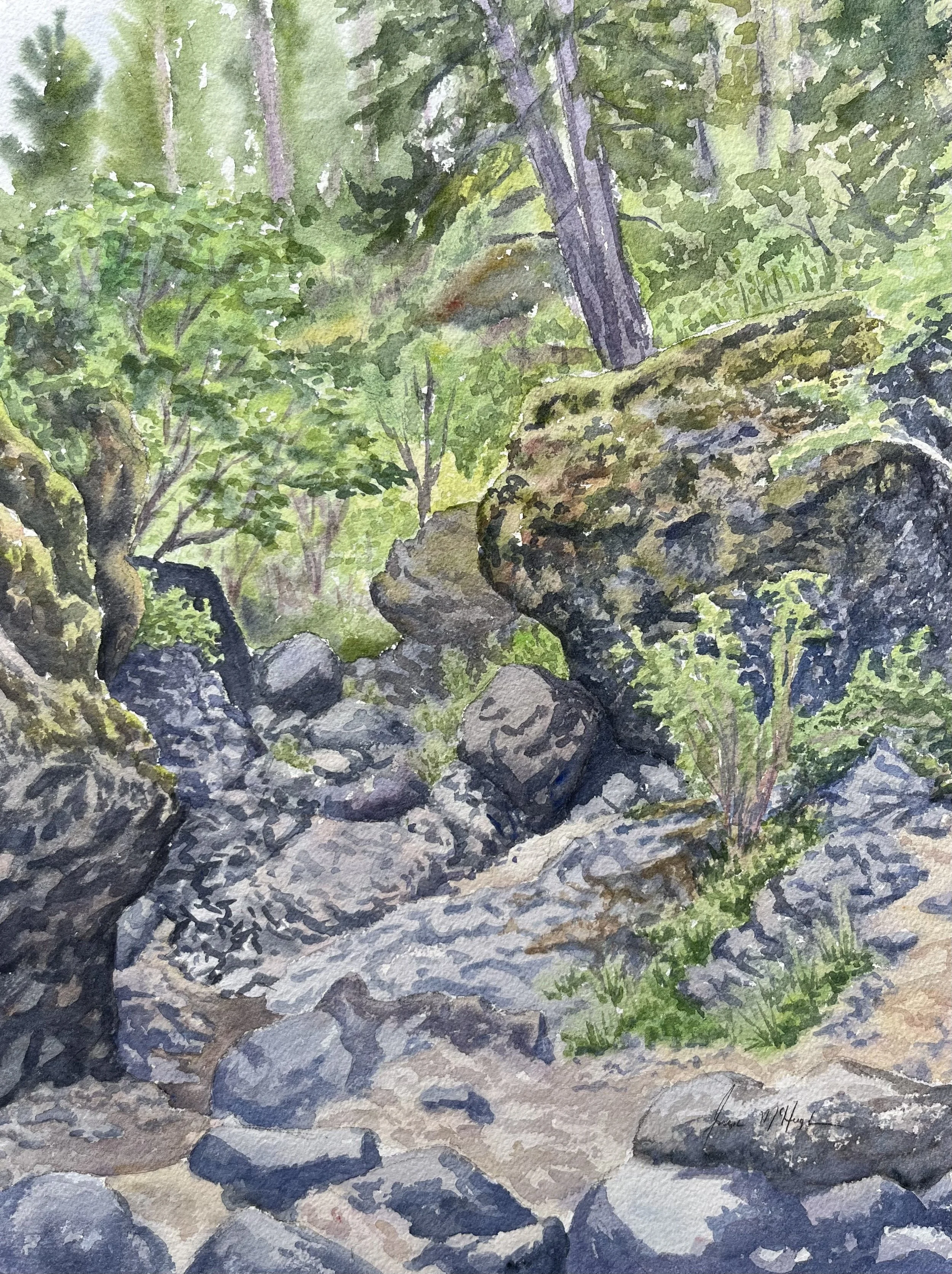 Deep Creek Canyon
12"x16"