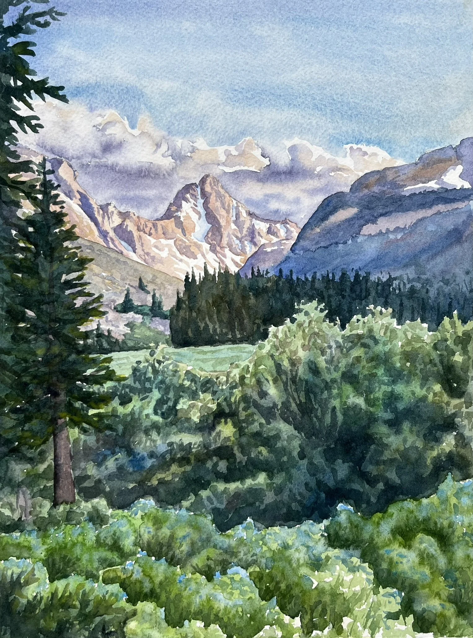 Whitetail Peak
11"x14"
(Sold)