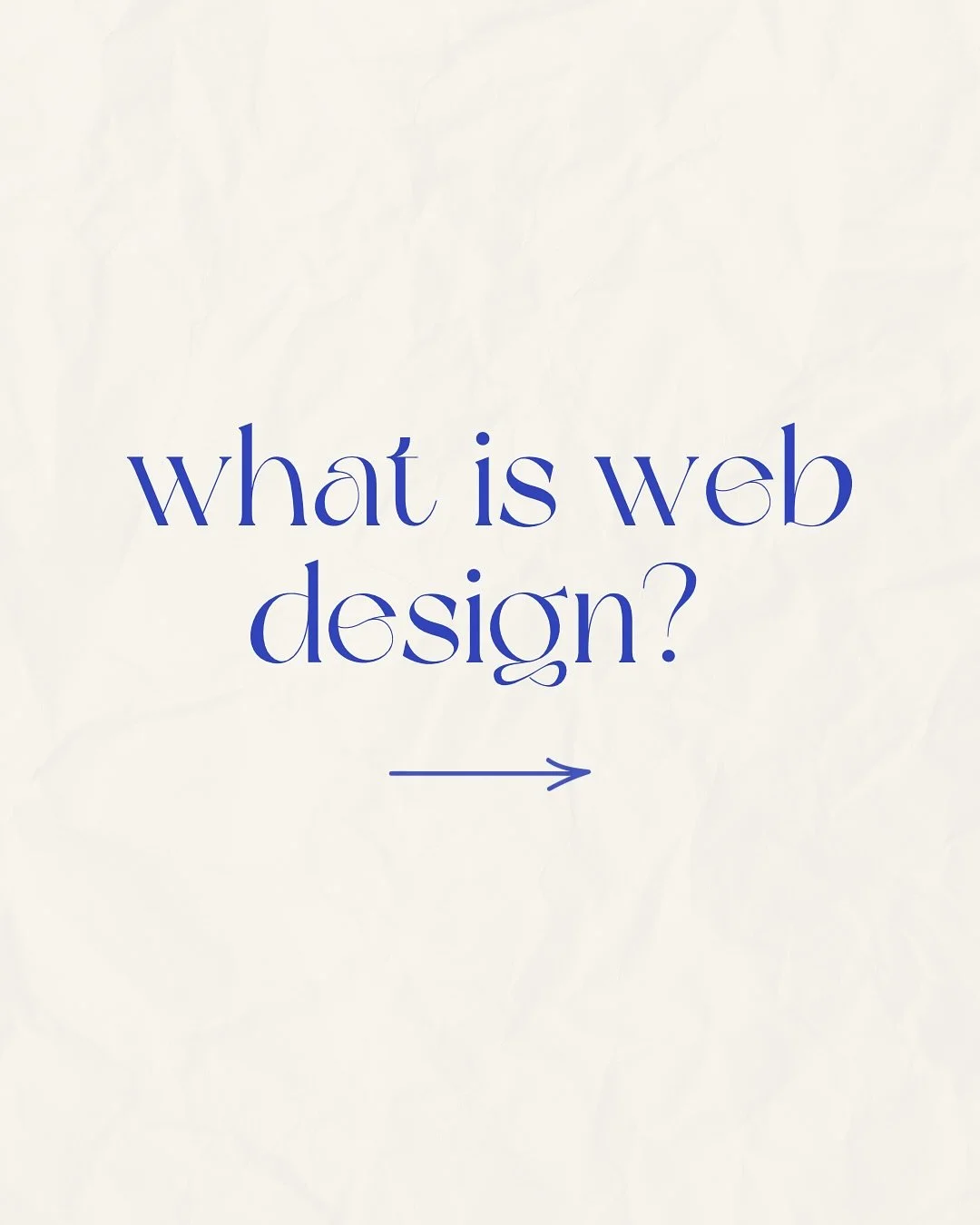 What even is web design? 
Not just pretty pictures - it’s strategy, flow and making your business feel legit online. 
Swipe through to get the full vibe βοΈ