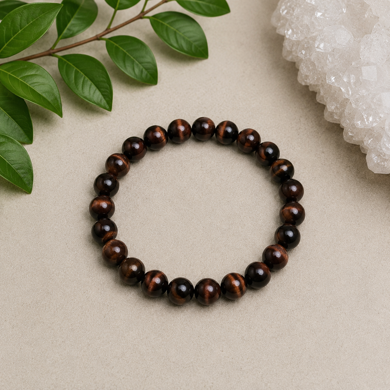 Red Tiger Eye Bracelet 8 mm