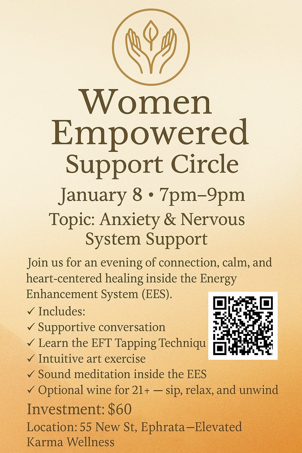 Women Empowered Support Circle Jan 8th 2026