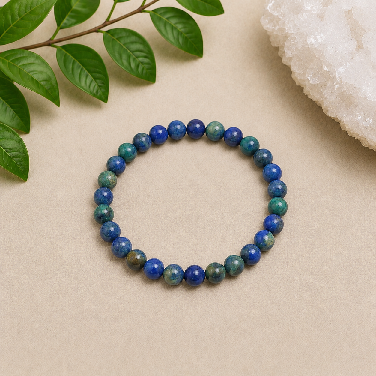 Pheonix Pine Stone |  8mm Bracelet