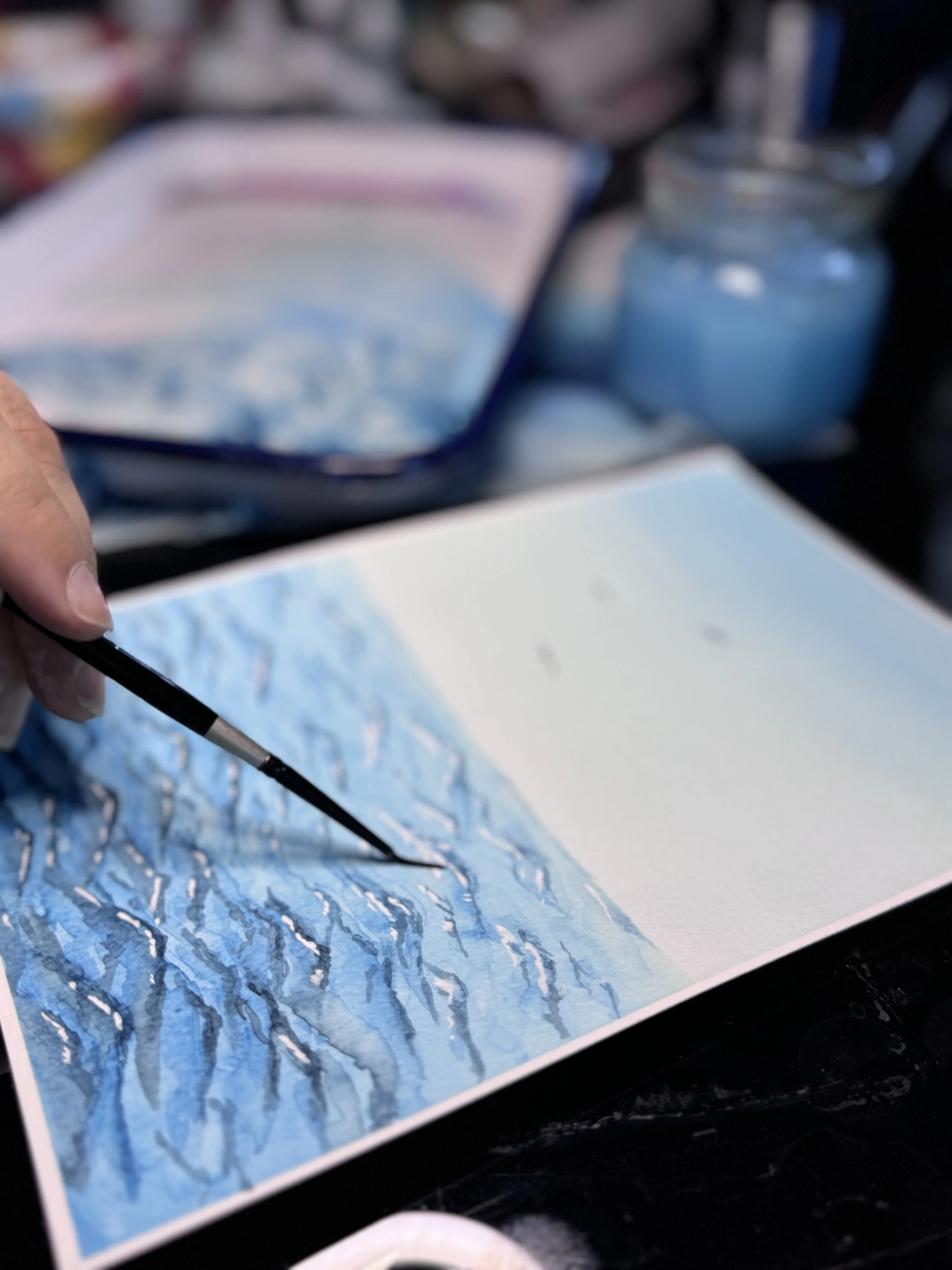 Watercolor Seascapes Workshop