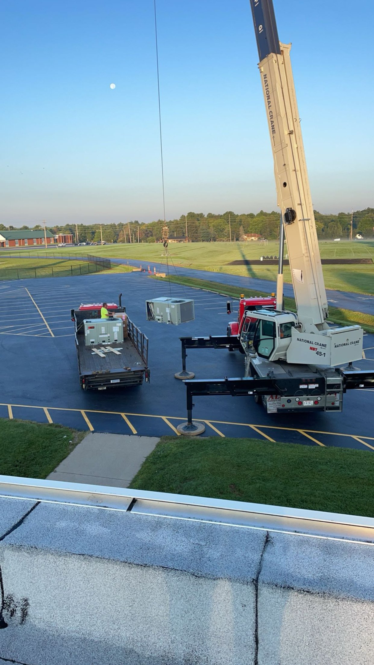 Commercial Rooftop installations in chardon