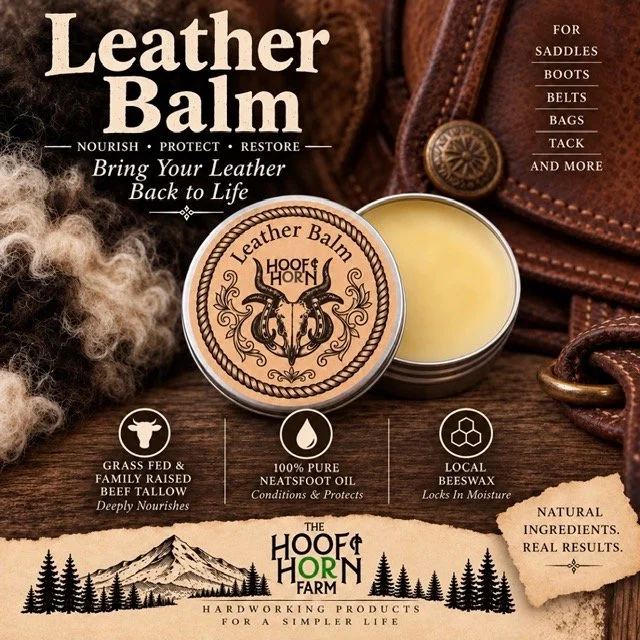 Hoof & Horn Leather Balm