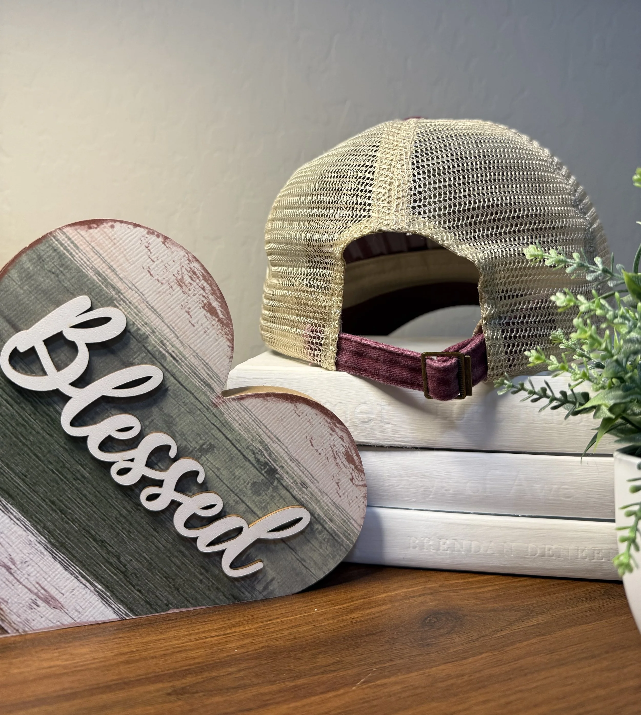 I'm Delightful-Red Vintage Washed Baseball Cap