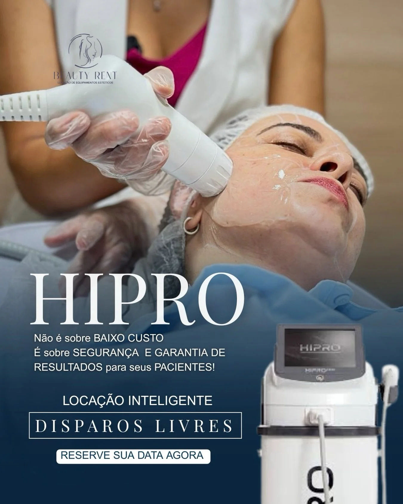 ⏱️Chega de trabalhar olhando o contador!

✔️Entregue o MELHOR RESULTADO para seus PACIENTES! 

Alugue o HIPRO e tenha DISPAROS LIVRES! 

🔗 Poucas datas dispon&iacute;veis para este semestre. Chame no link da Bio e reserve sua data AGORA!