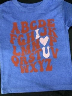 ABC I<3U tee